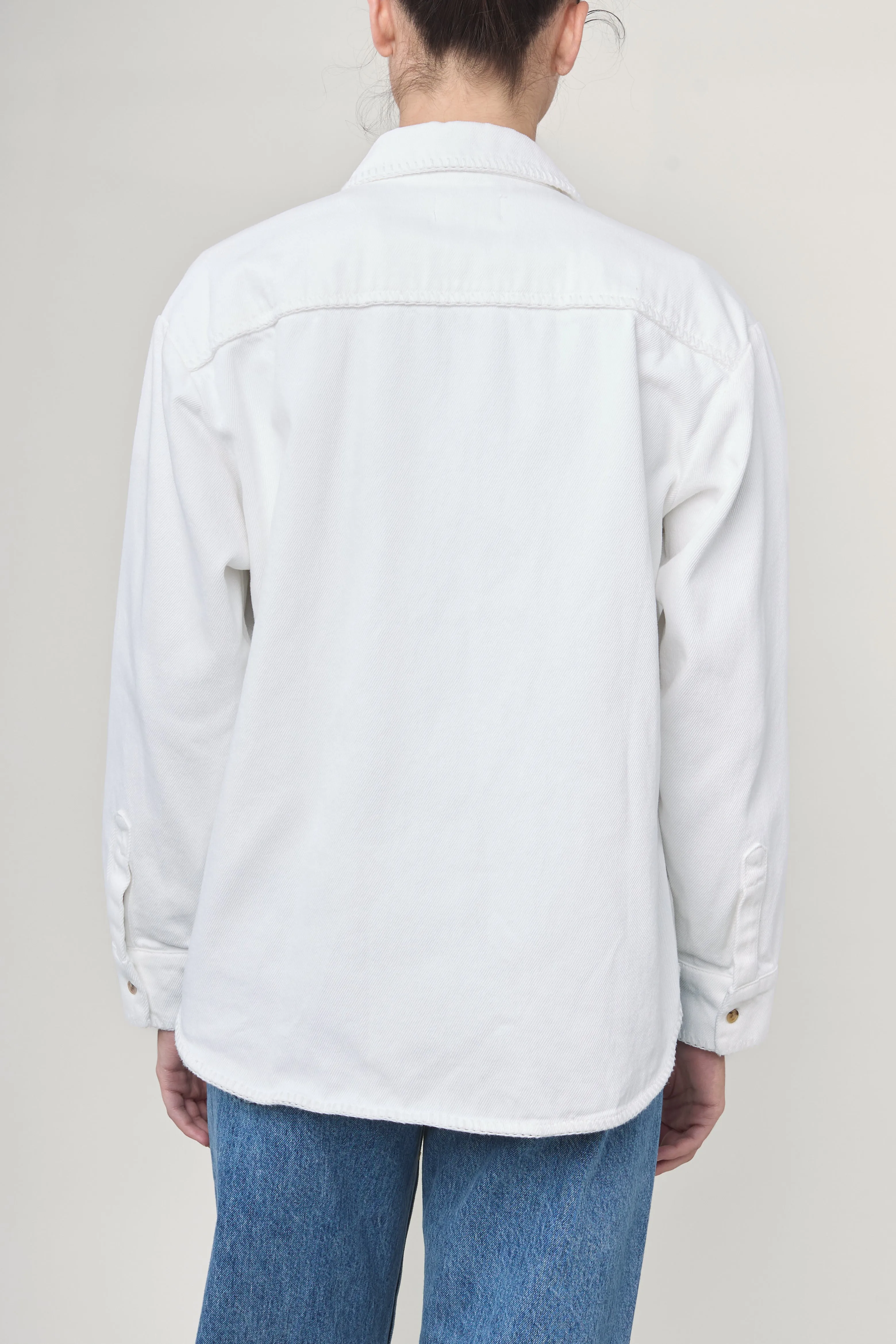 Western Shirt in Milk sold by Still Here product image thumbnail 3