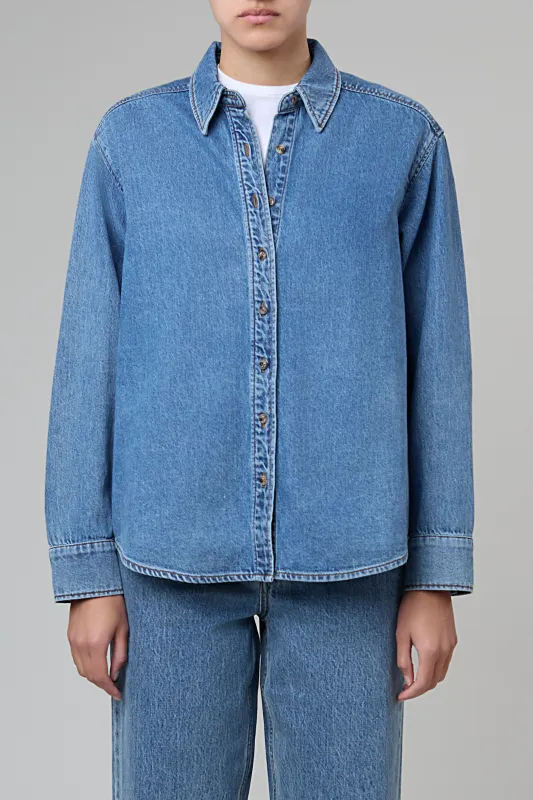 Day Shirt in Classic Blue sold by Still Here
