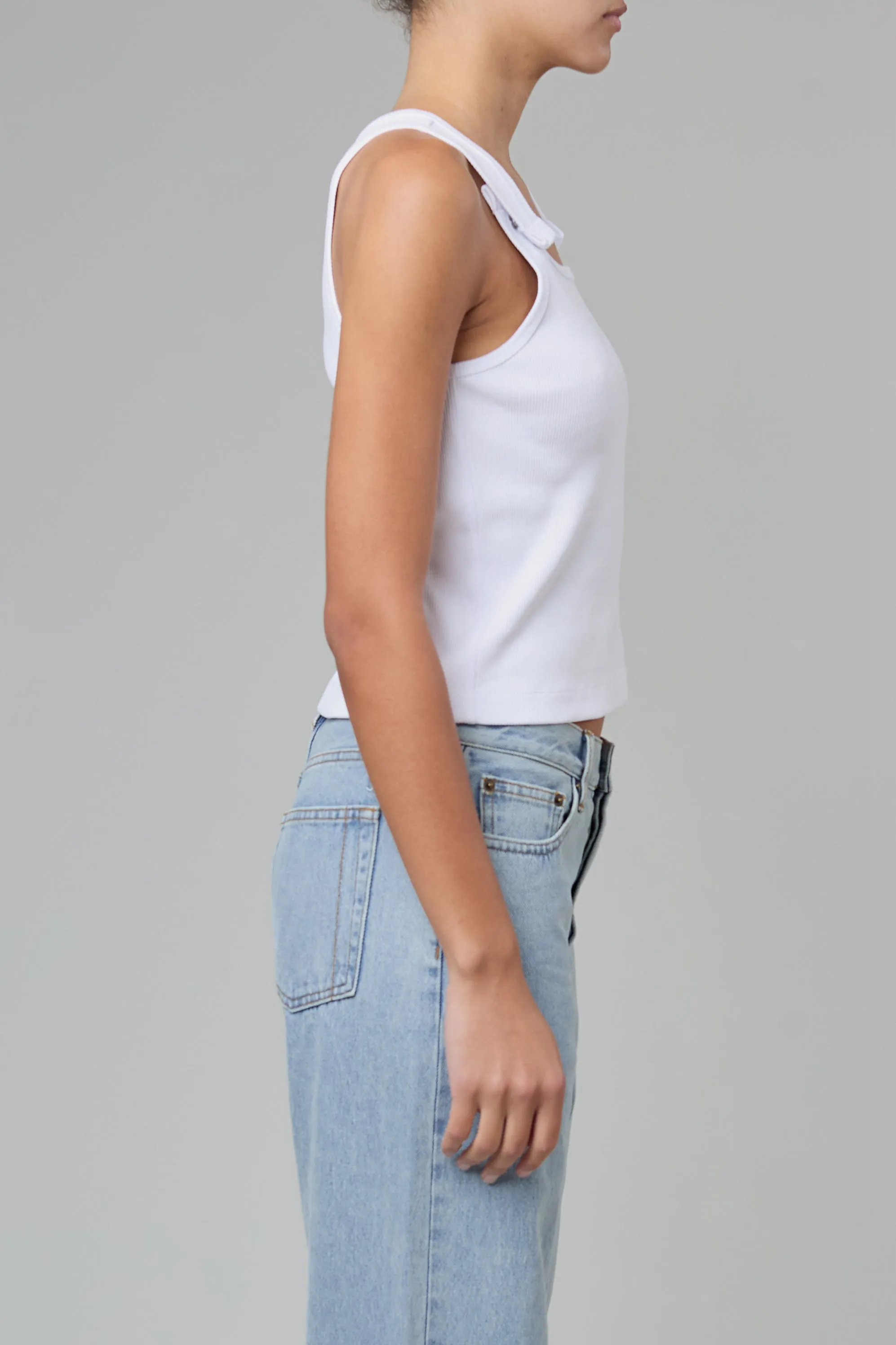 Snap Tank in Milk sold by Still Here product image thumbnail 2