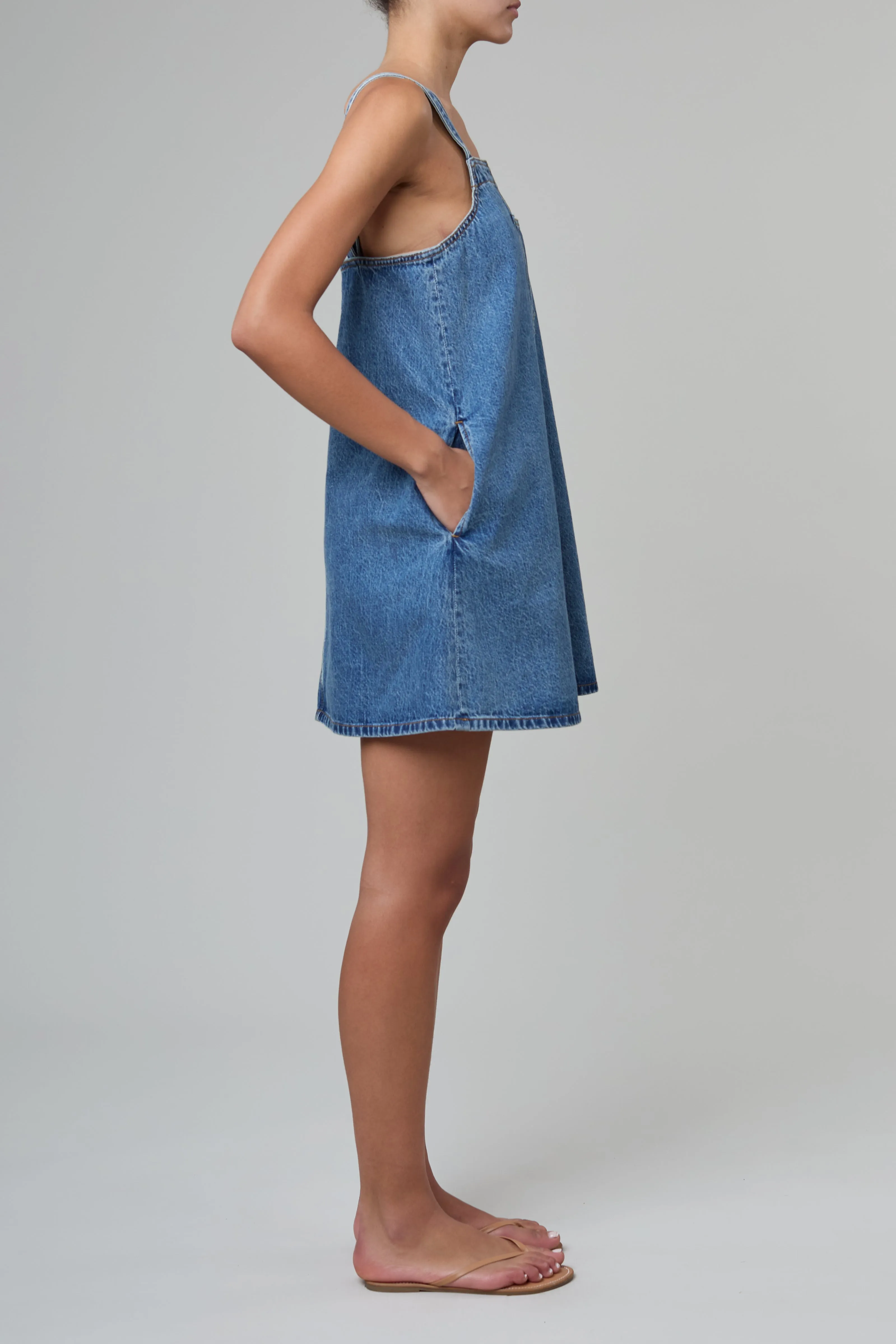 Tuesday Dress in Classic Blue sold by Still Here product image thumbnail 2