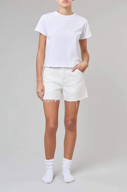Cut Off Shorts in Milk sold by Still Here