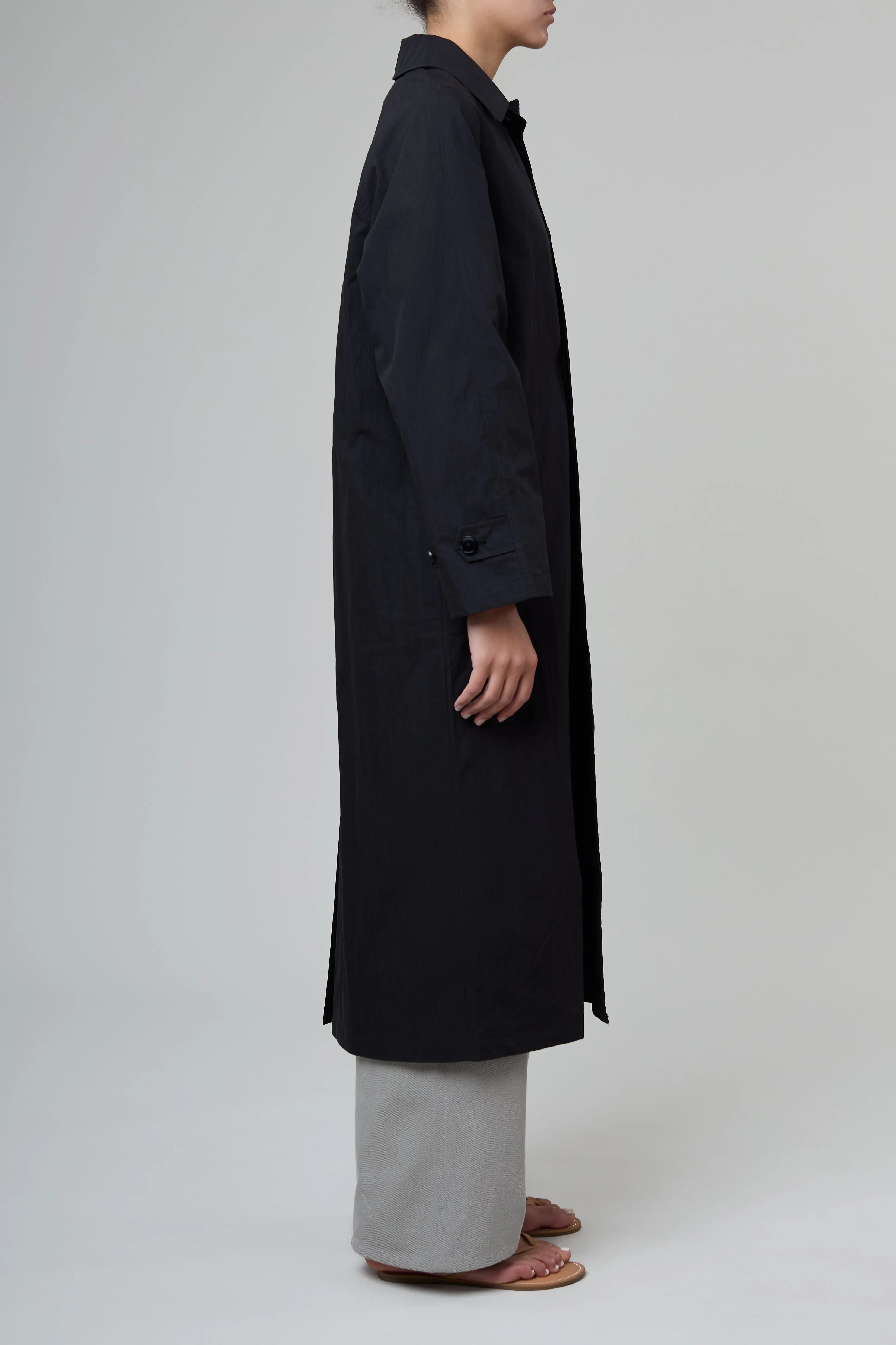 Trench in Black sold by Still Here product image thumbnail 3