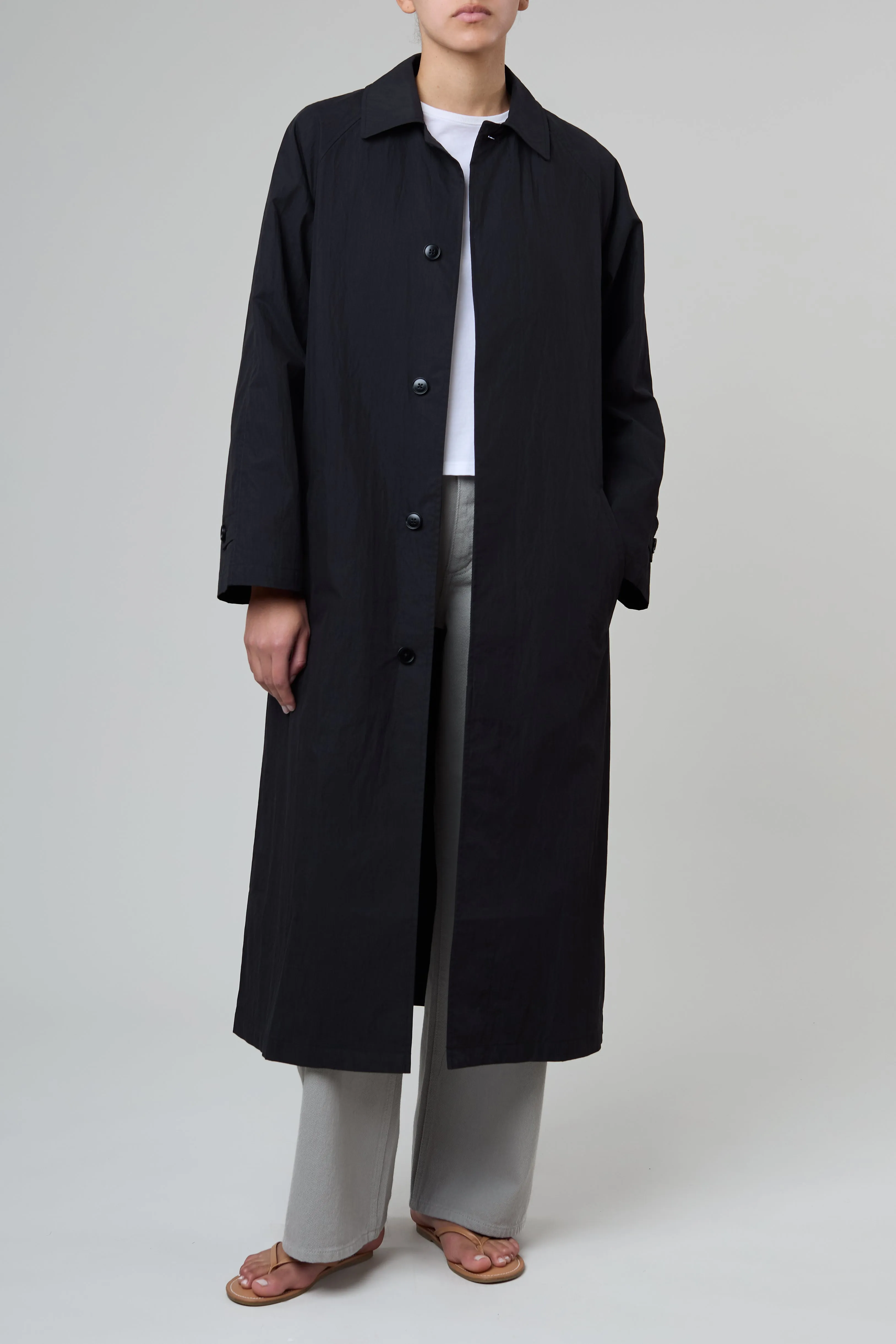 Trench in Black sold by Still Here product image thumbnail 2