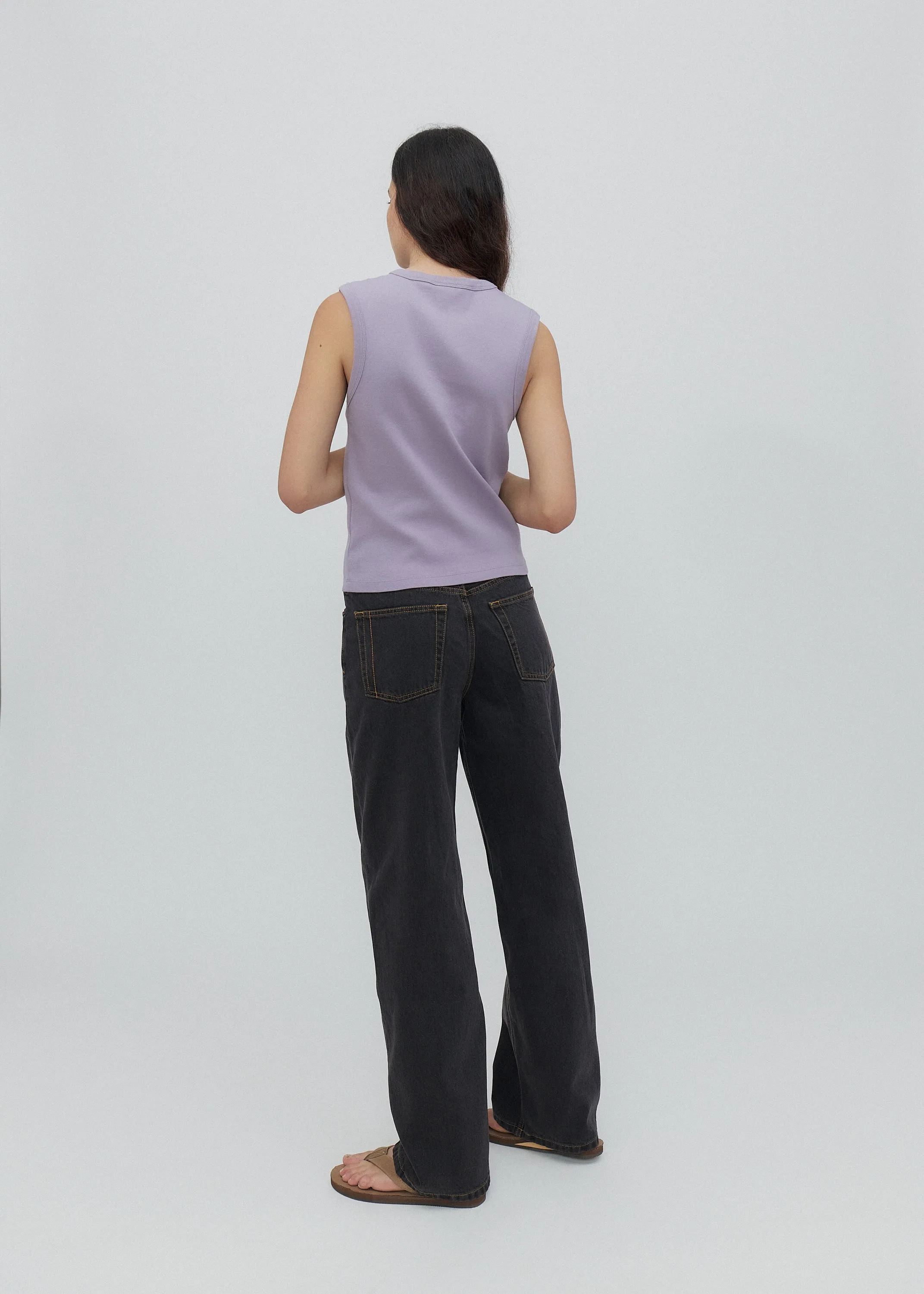 The Undershirt in Violet sold by Still Here product image thumbnail 5