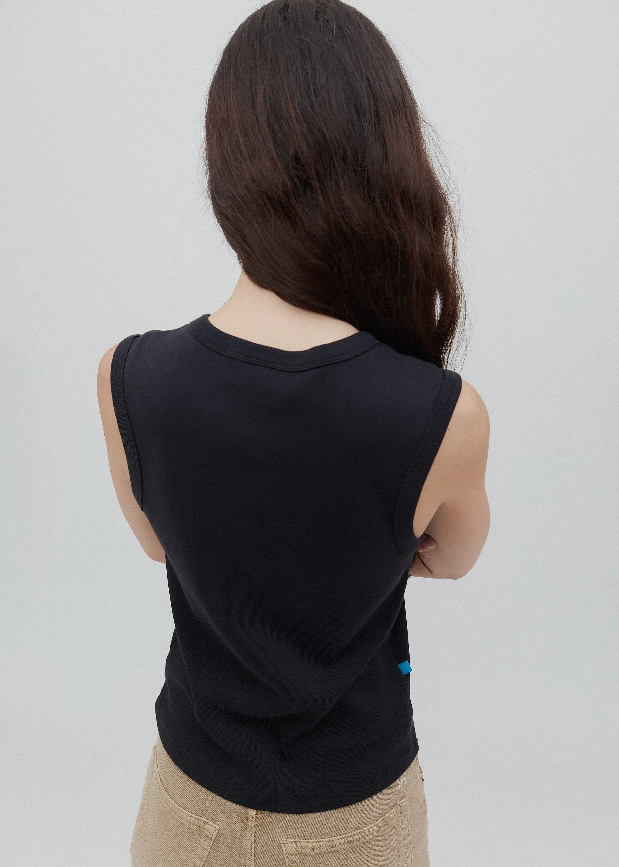 The Undershirt in Black sold by Still Here product image thumbnail 3