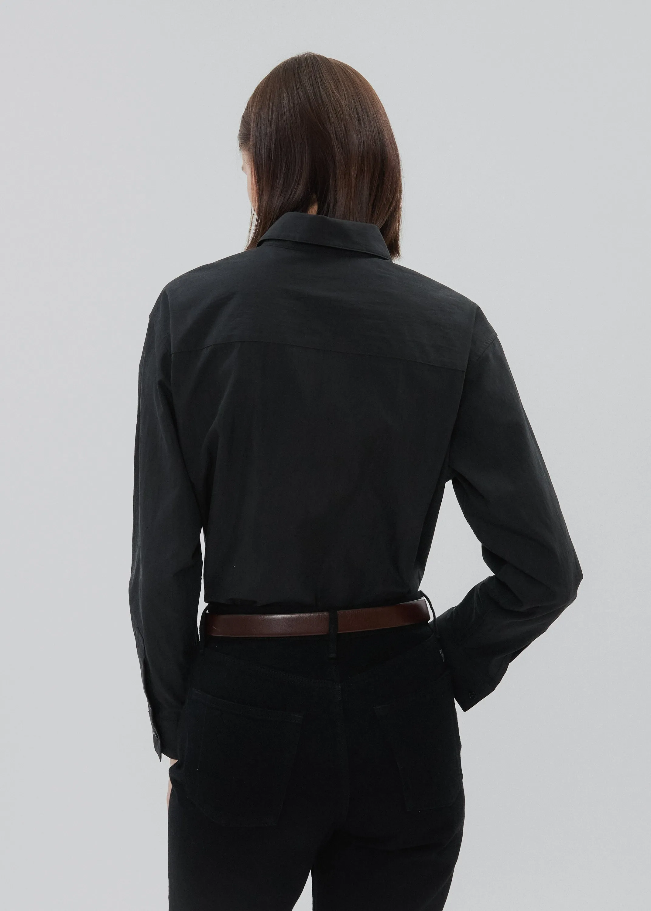 Lexington Shirt in Black sold by Still Here product image thumbnail 3