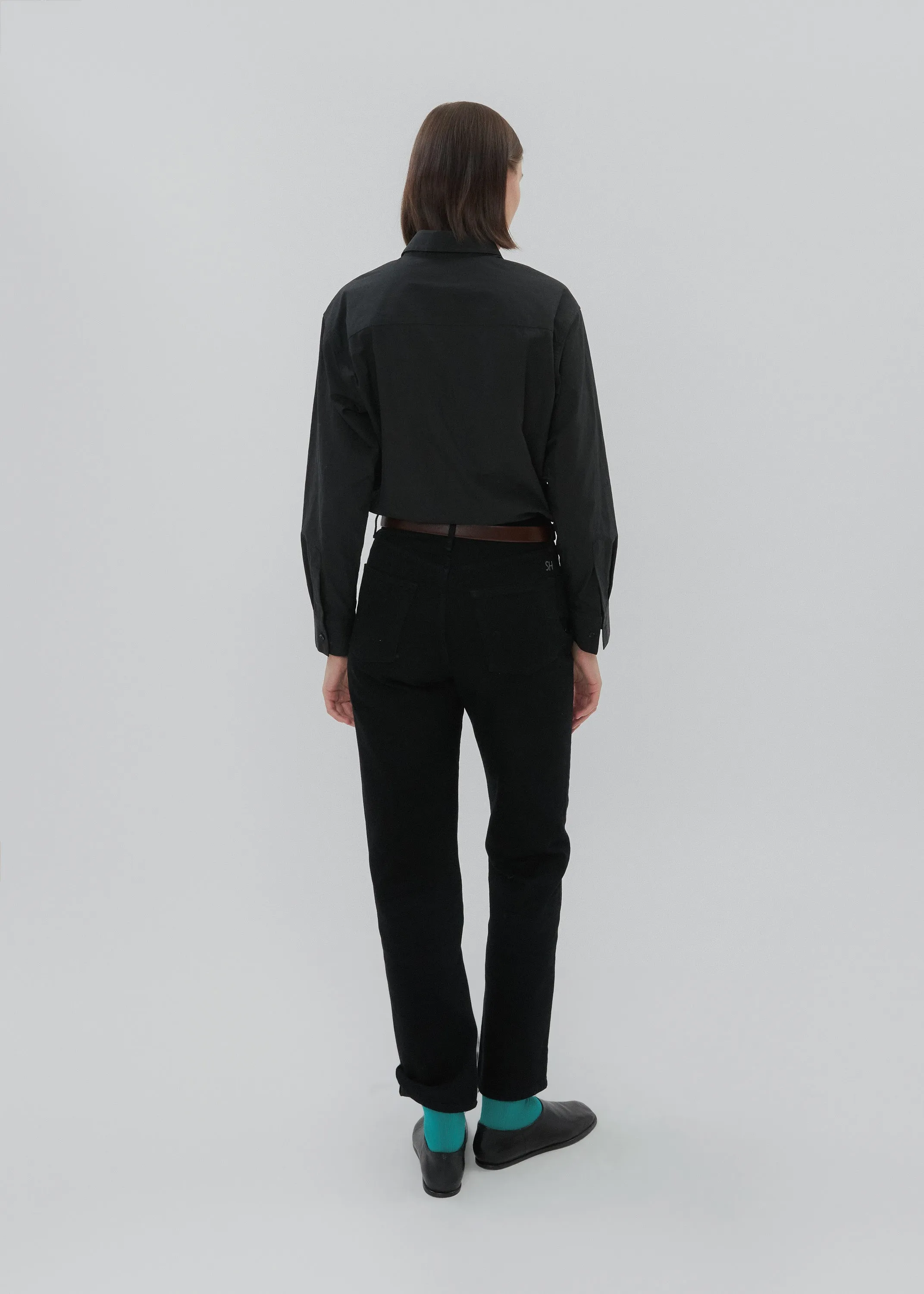 Lexington Shirt in Black sold by Still Here product image thumbnail 5
