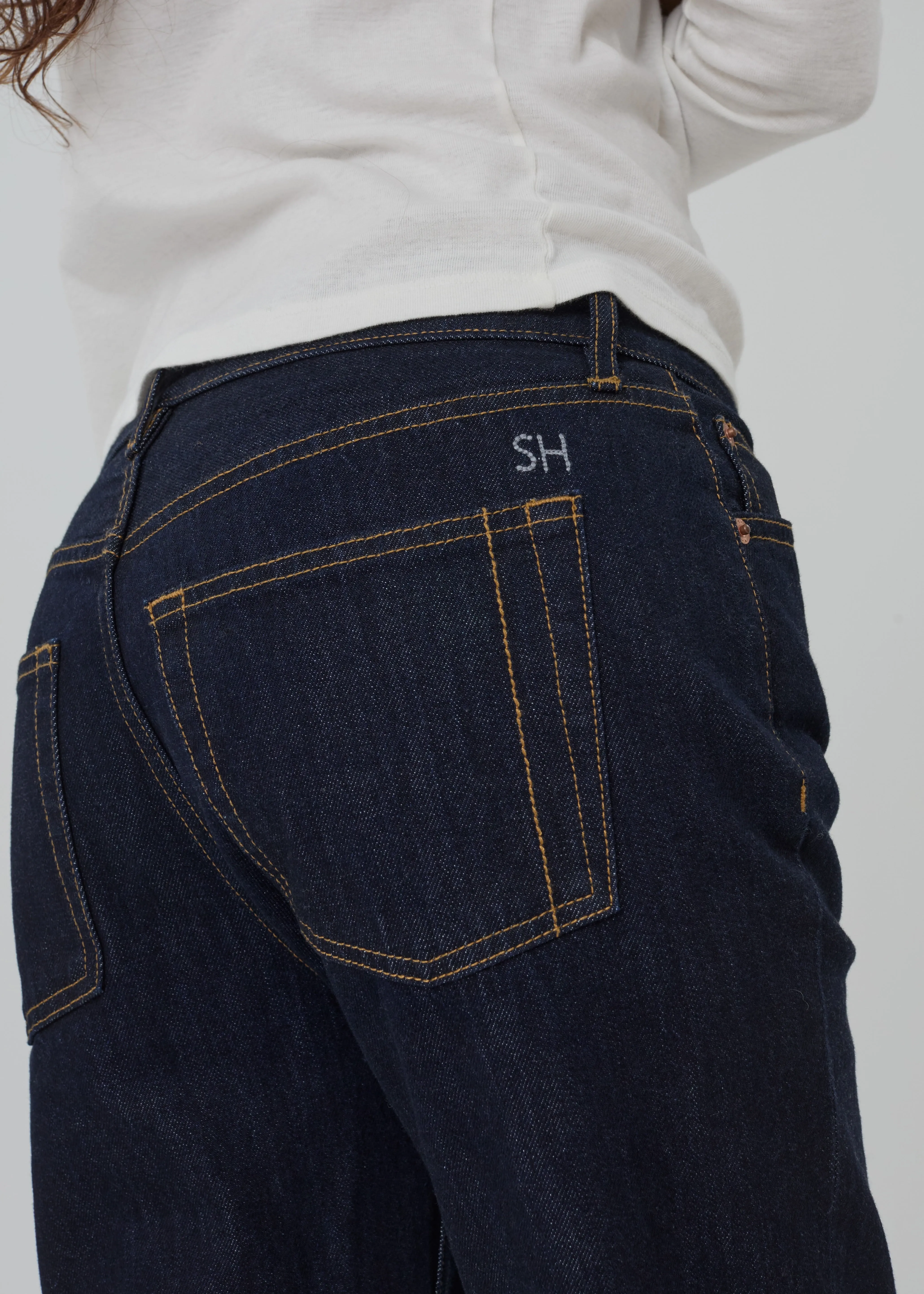 Life Jean in Indigo Indigo sold by Still Here product image thumbnail 4