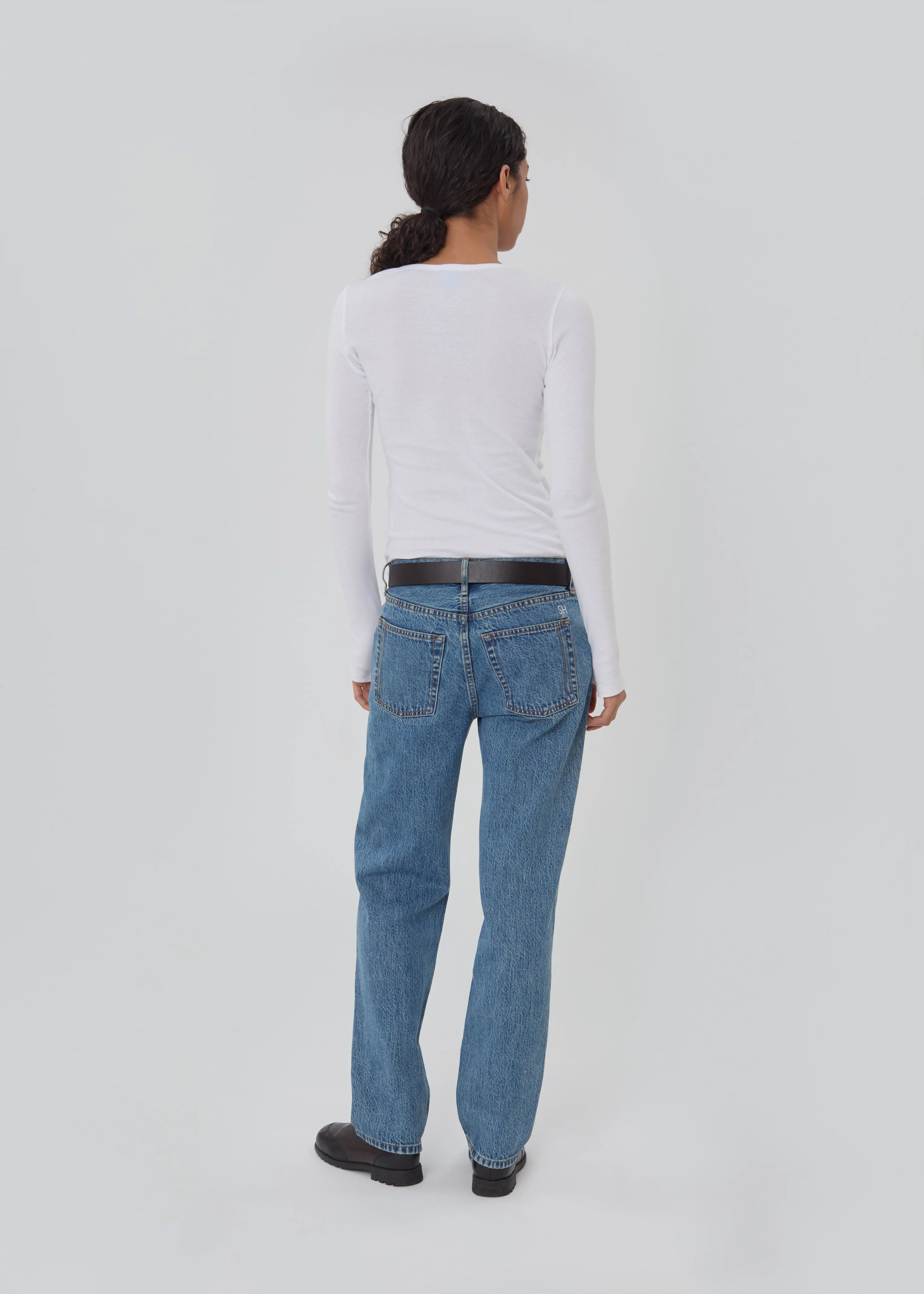 The Long Sleeve Shirt in White sold by Still Here product image thumbnail 5