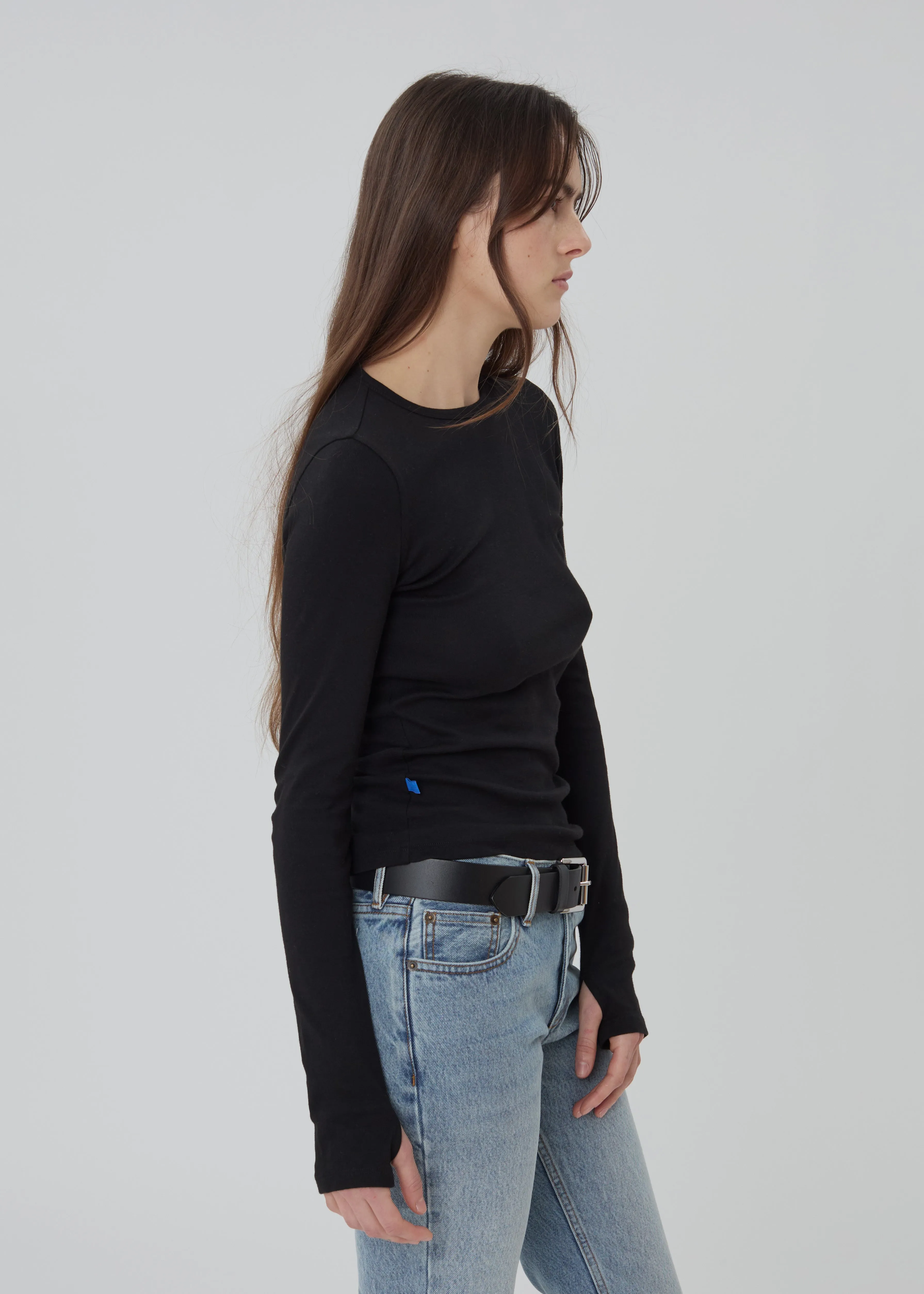 The Long Sleeve Shirt in Black sold by Still Here product image thumbnail 2