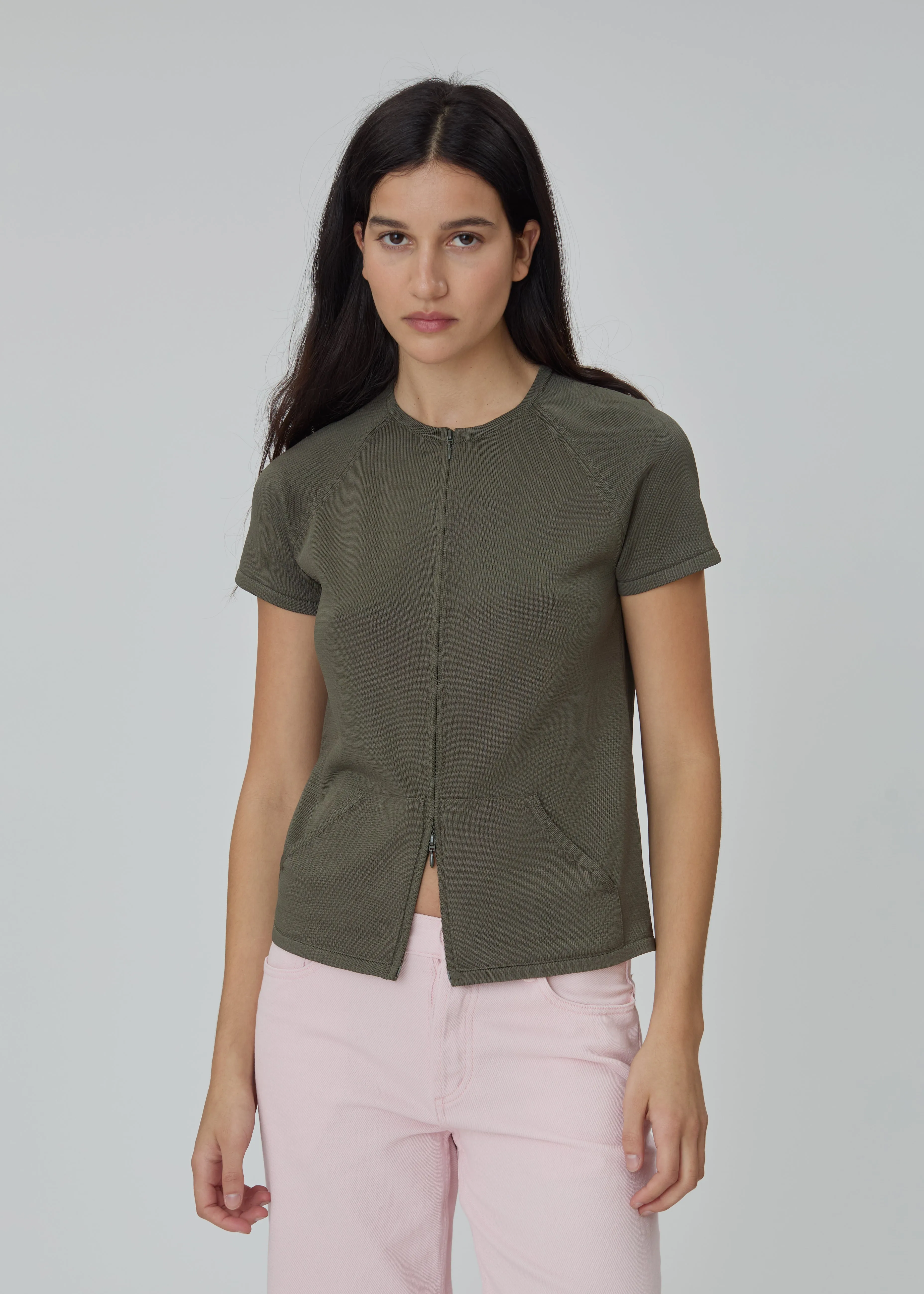 Reece Top in Forest sold by Still Here
