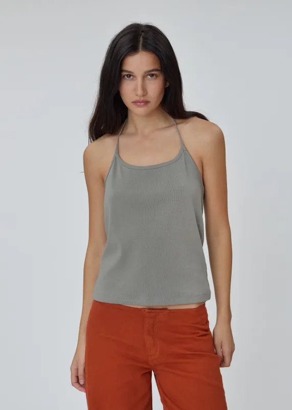 Toggle Tank in Grey made by Still Here