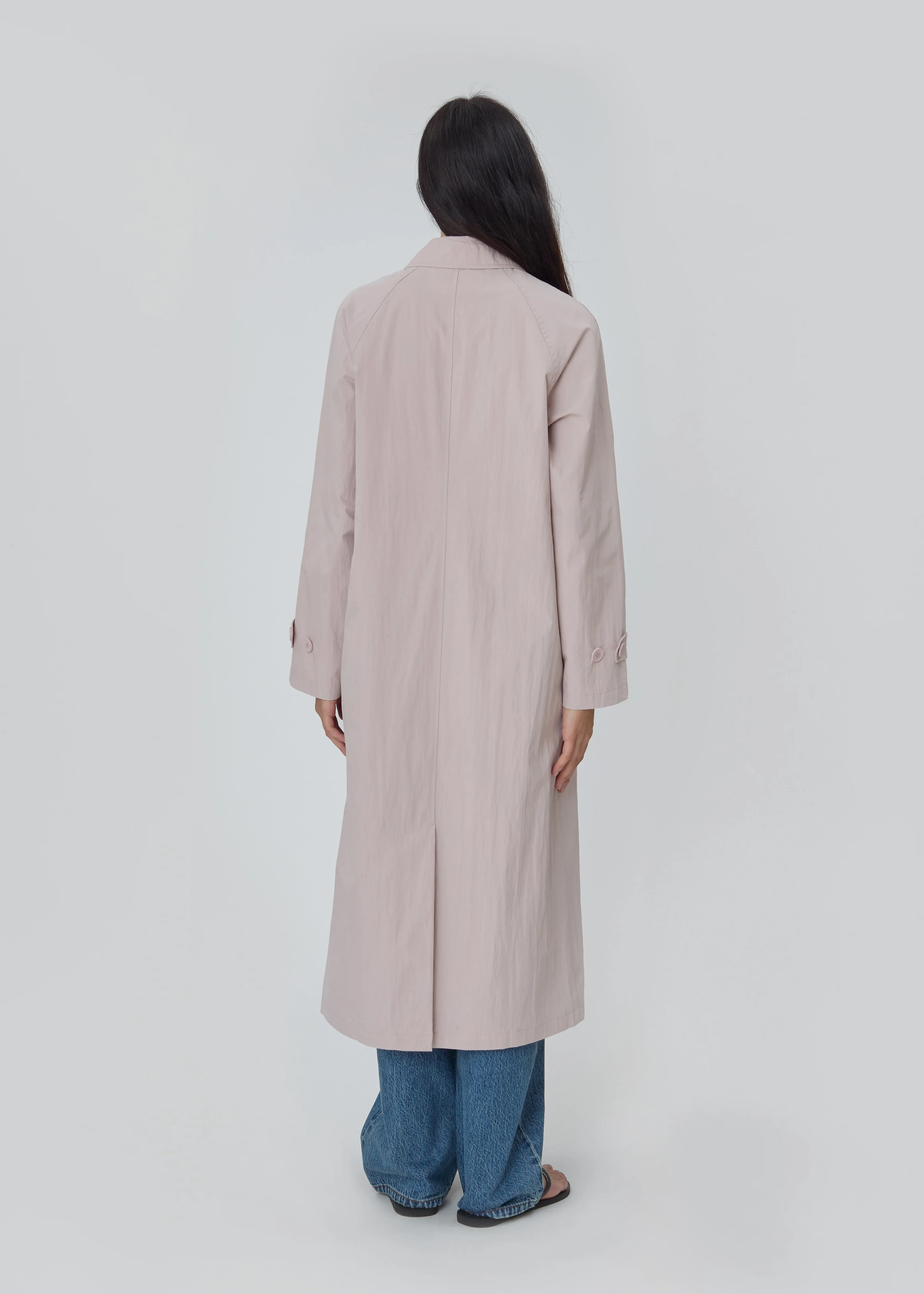 Nylon Trench in Pink sold by Still Here product image thumbnail 5