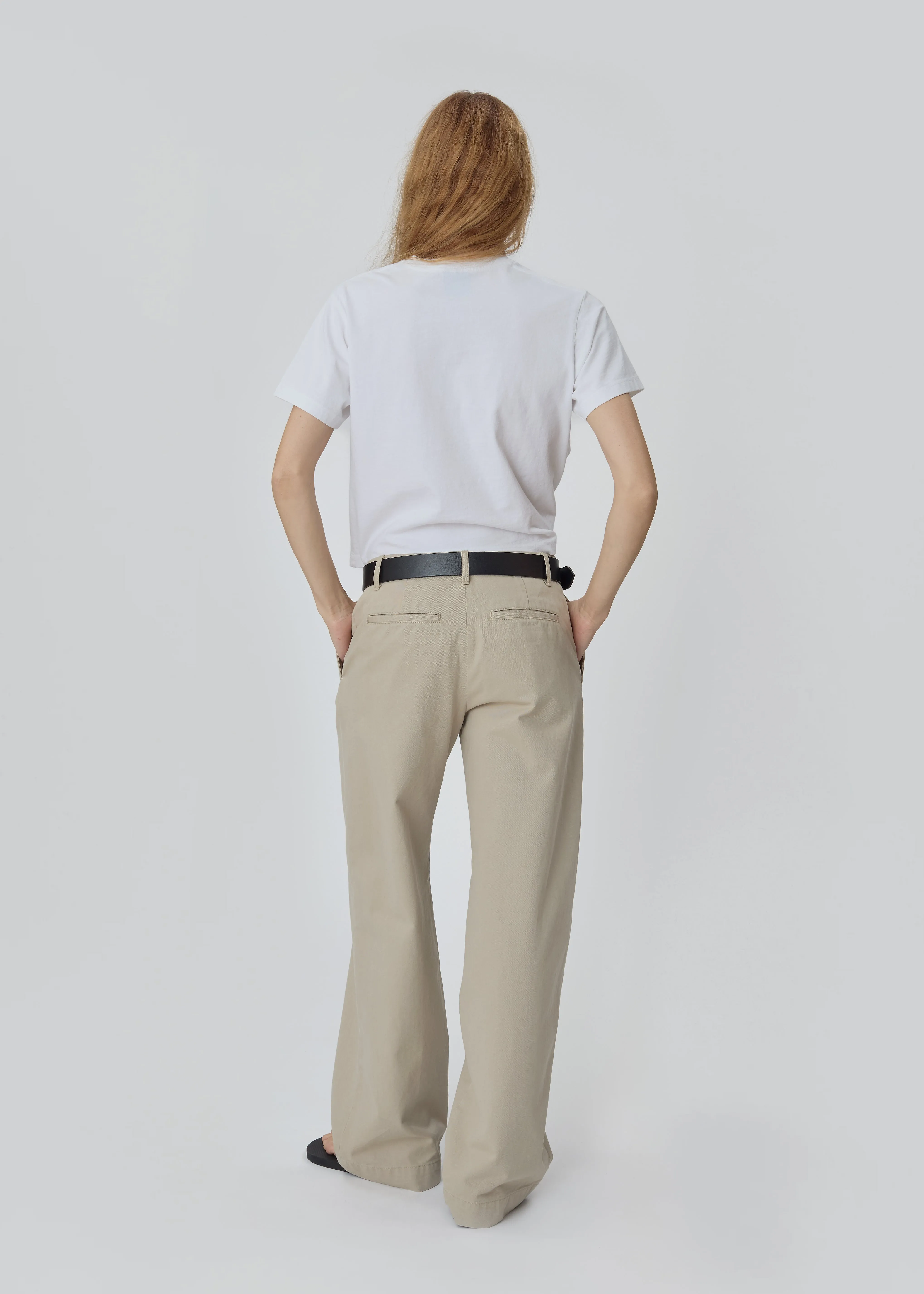 Slacks in Khaki sold by Still Here product image thumbnail 4
