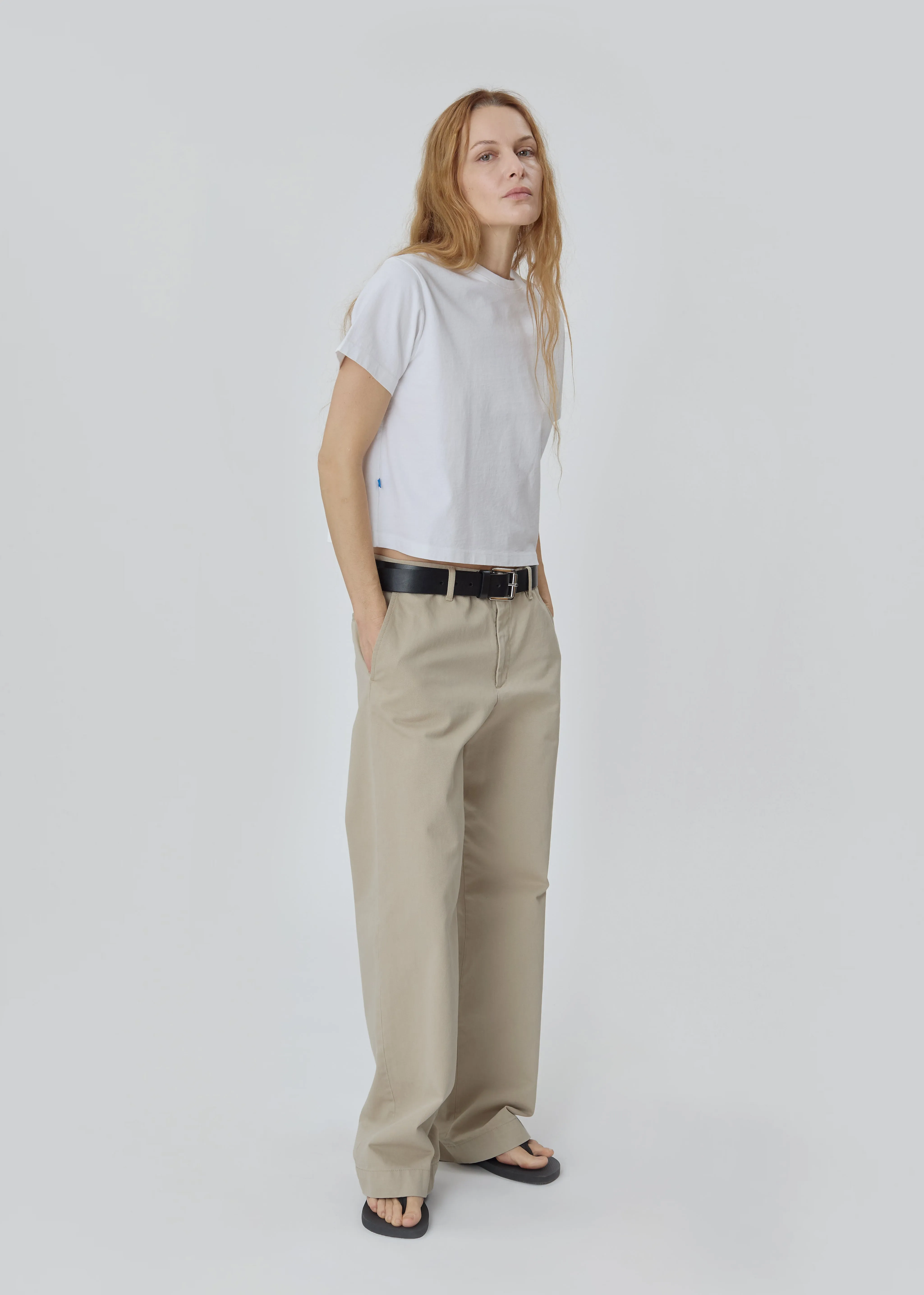 Slacks in Khaki sold by Still Here product image thumbnail 2