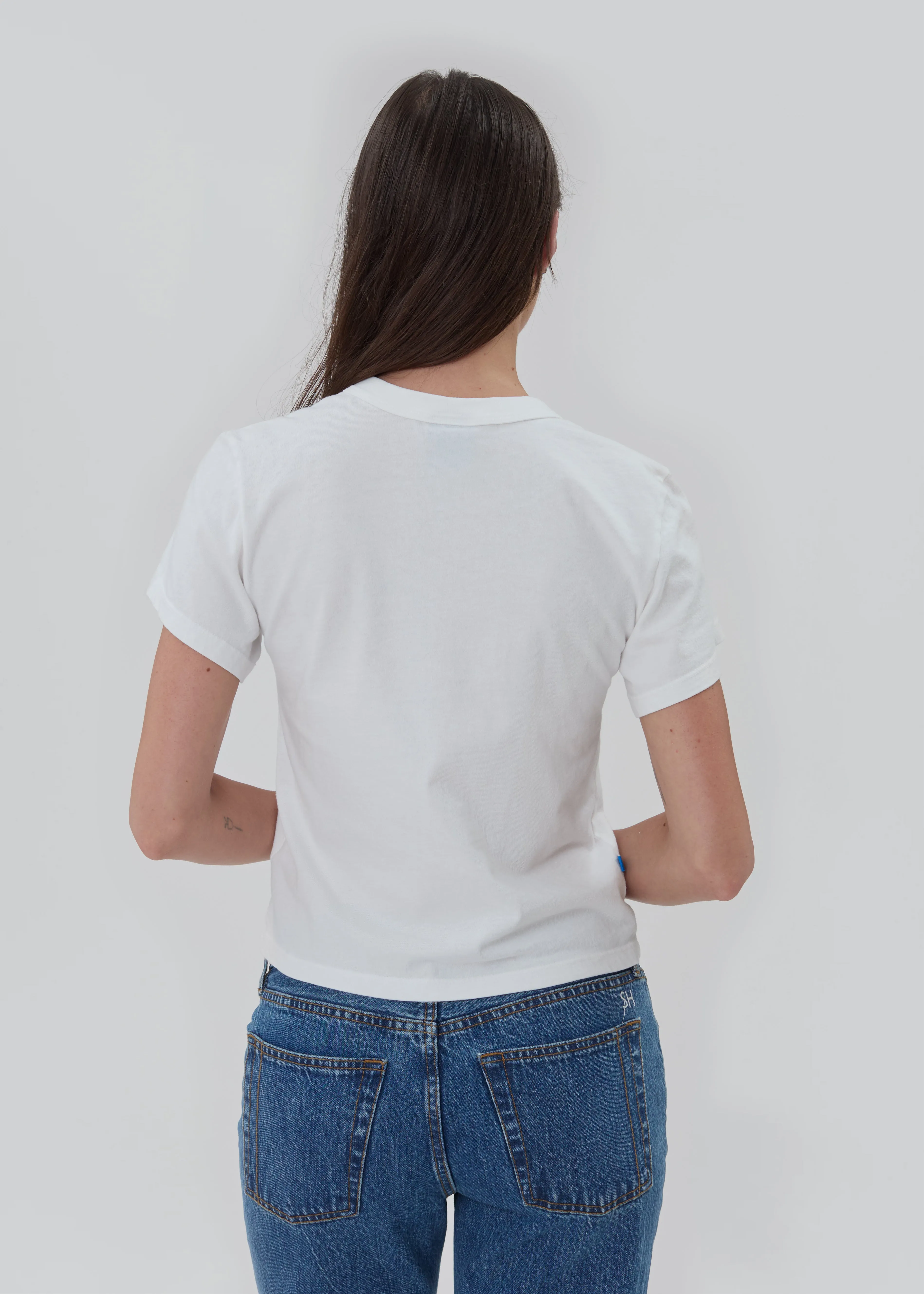 The Henley in White sold by Still Here product image thumbnail 3