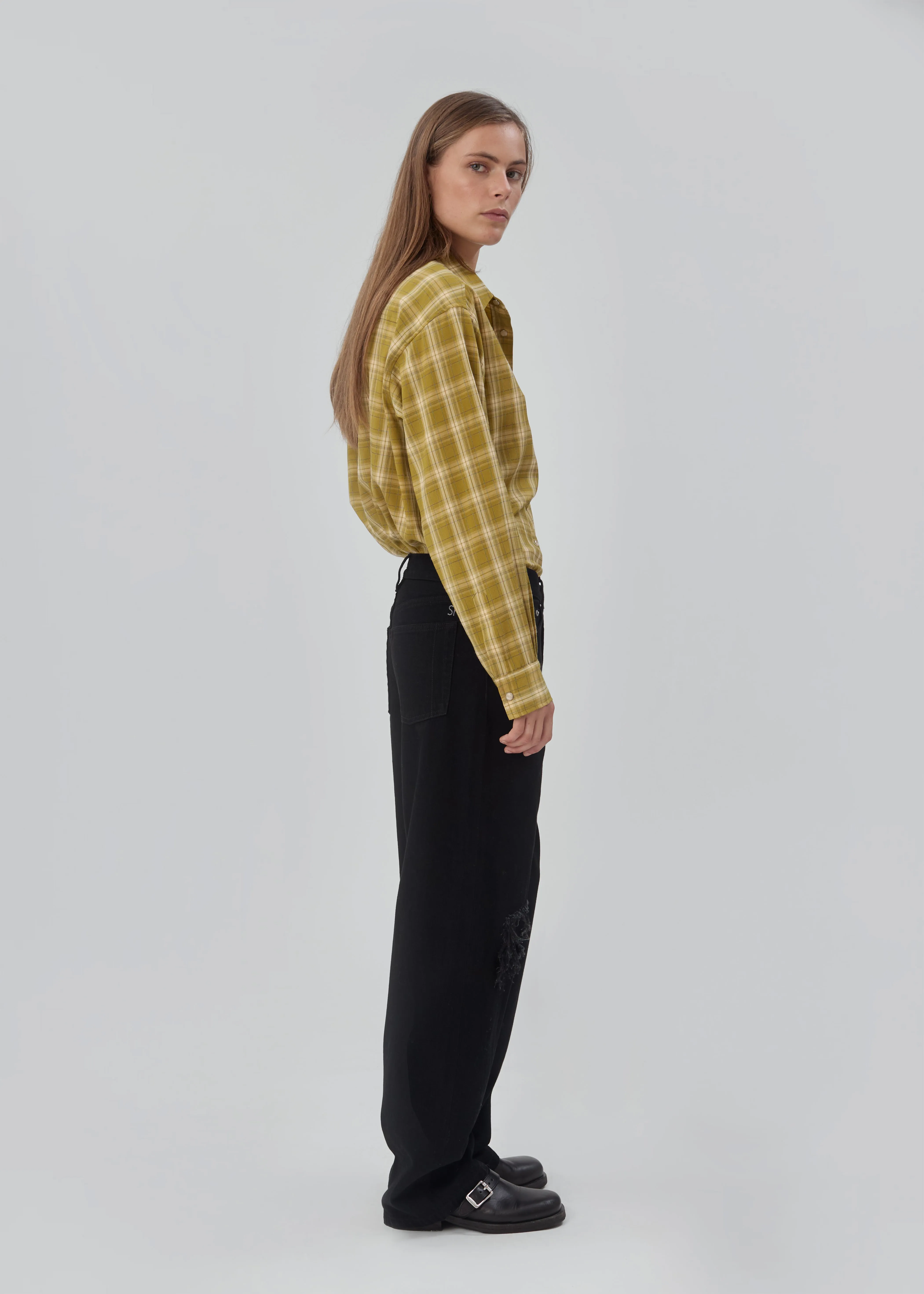 Everyday Jean in Black Black Busted sold by Still Here product image thumbnail 3