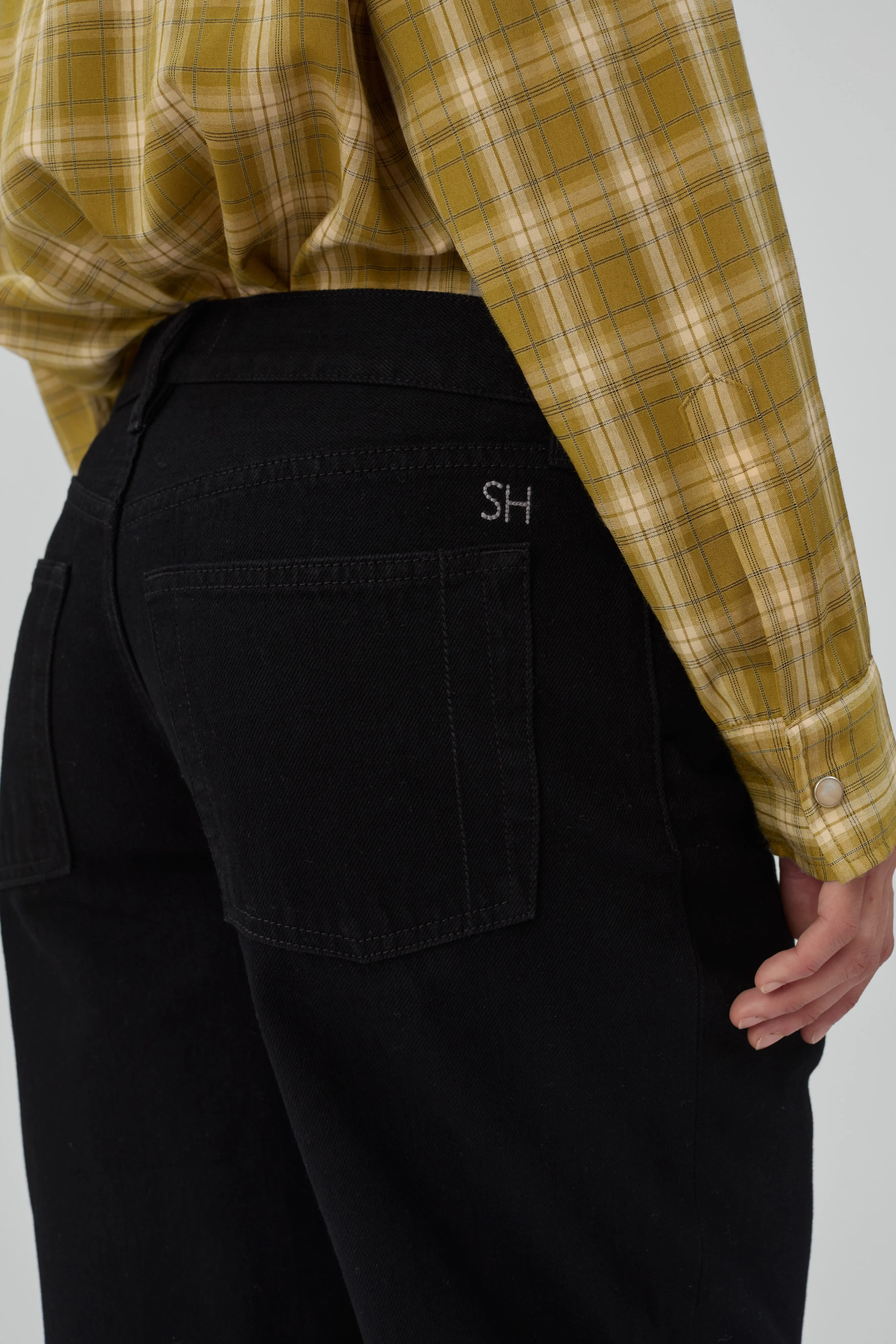 Everyday Jean in Black Black Busted sold by Still Here product image thumbnail 5