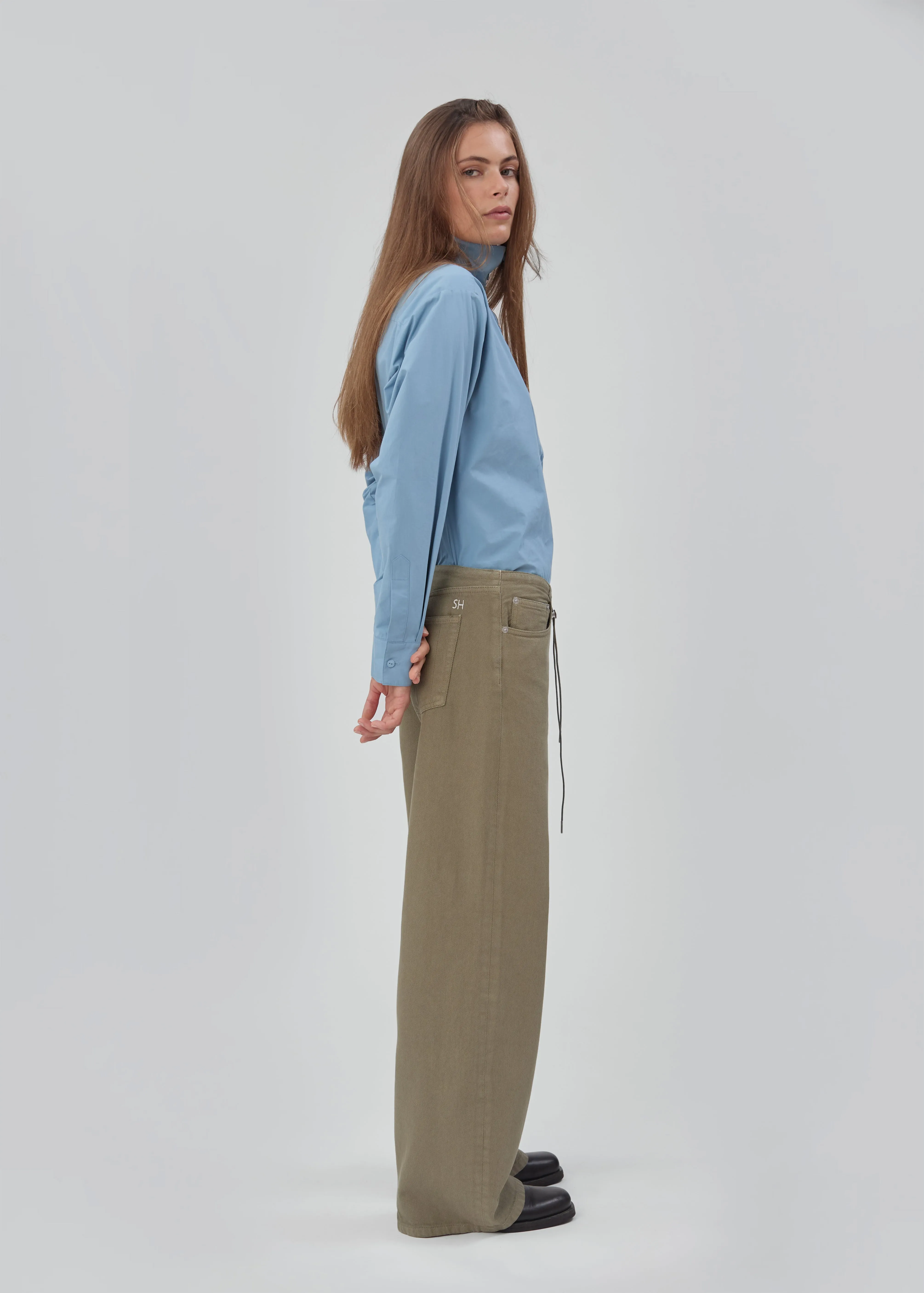 Cool Jean in Army Green sold by Still Here product image thumbnail 2
