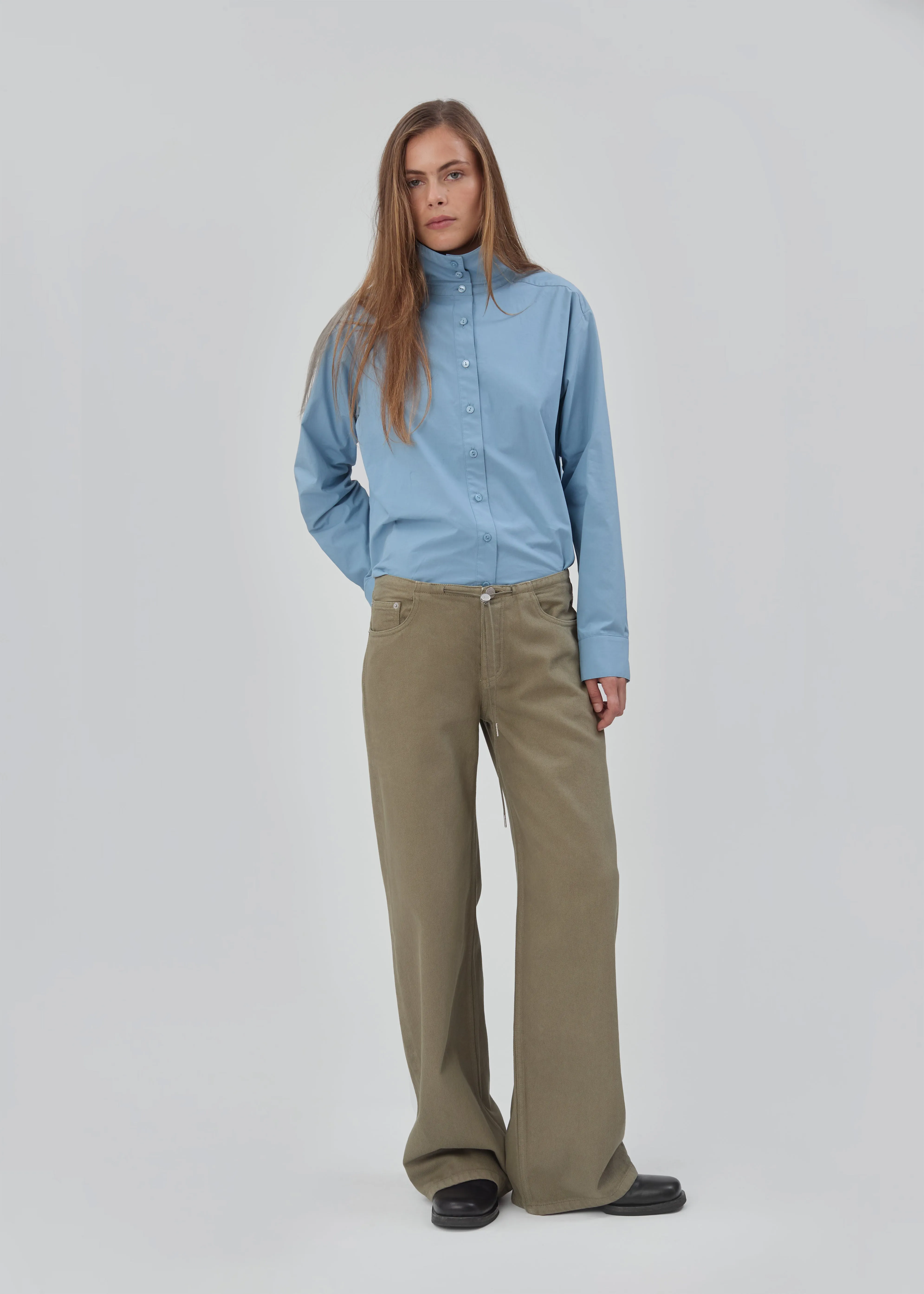 Cool Jean in Army Green sold by Still Here