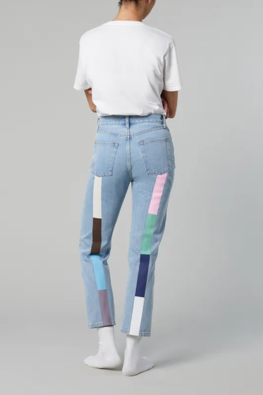 Pastel Rainbow Tate in Vintage Blue sold by Still Here