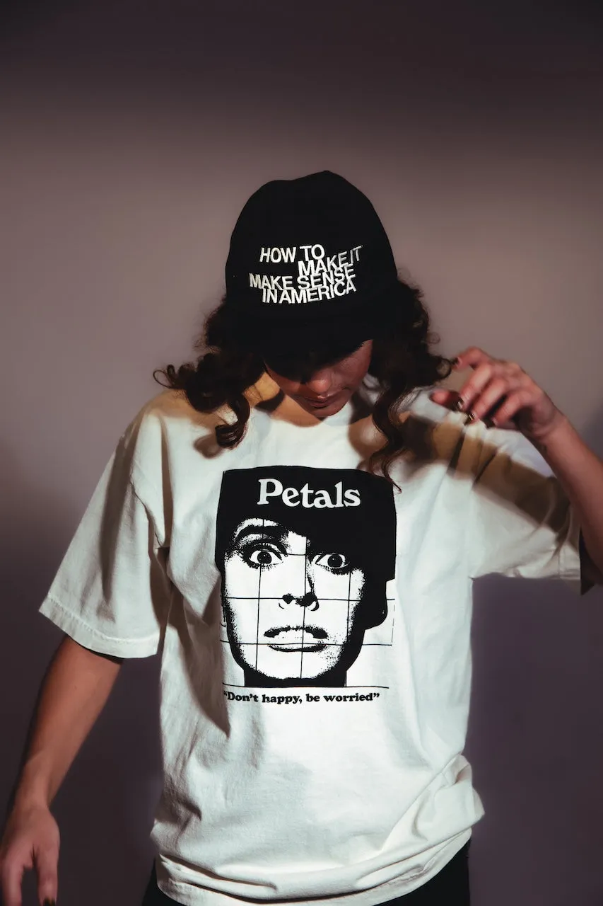 Don't Happy, Be Worried Tee sold by Petals and Peacocks product image thumbnail 3