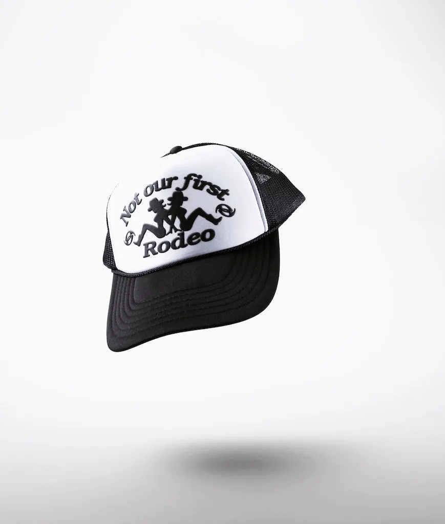 First Rodeo Trucker Hat sold by Petals and Peacocks product image thumbnail 2