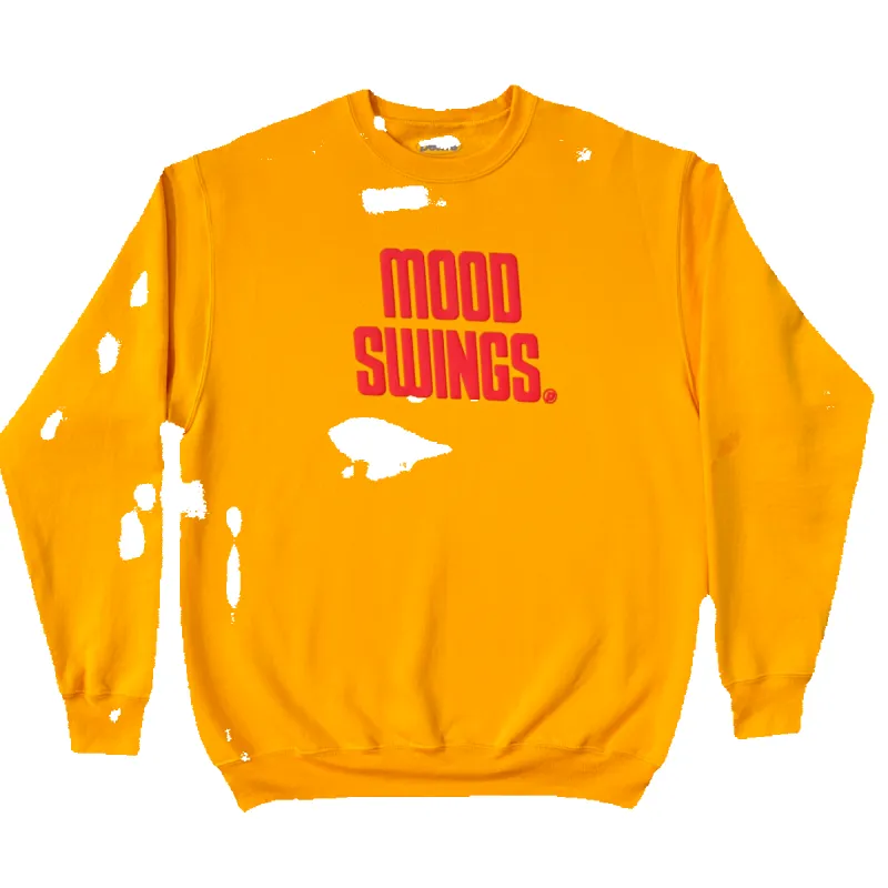 Moodswings Sweatshirt in Gold sold by Petals and Peacocks