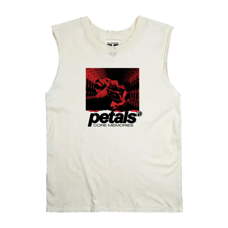 Core Memories Destroyed Tank sold by Petals and Peacocks