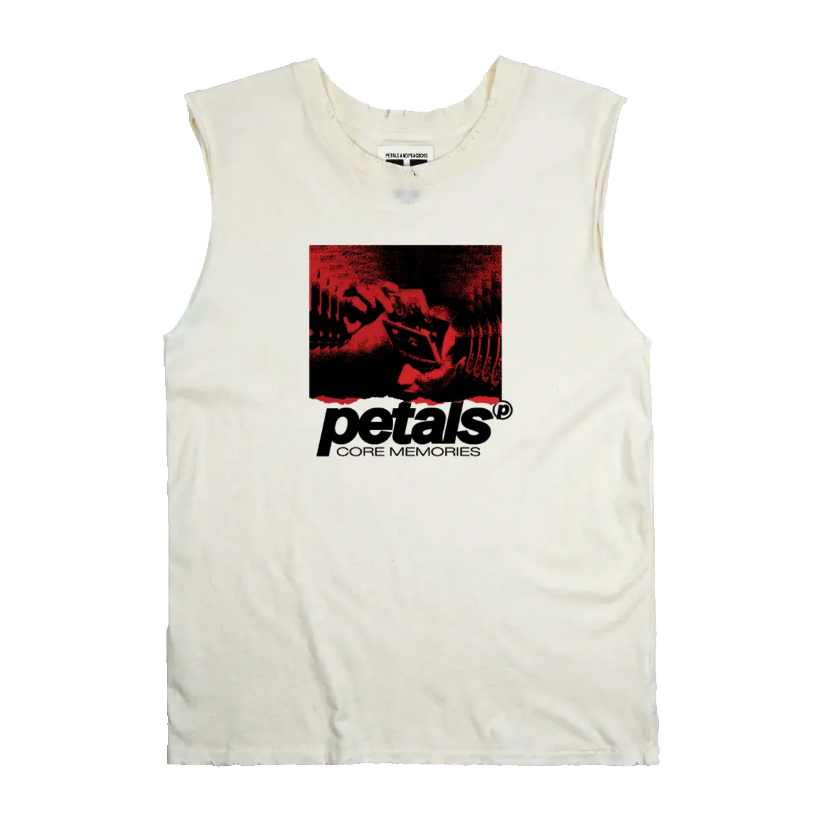 Core Memories Destroyed Tank sold by Petals and Peacocks