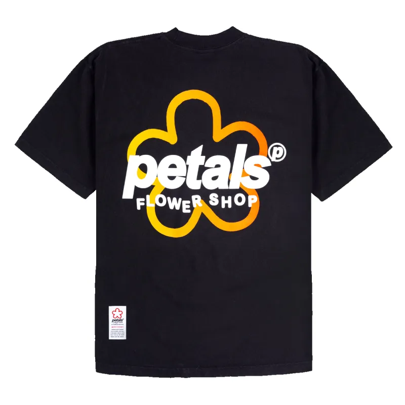 Enjoy Your Flowers Tee in Black (Med) sold by Petals and Peacocks