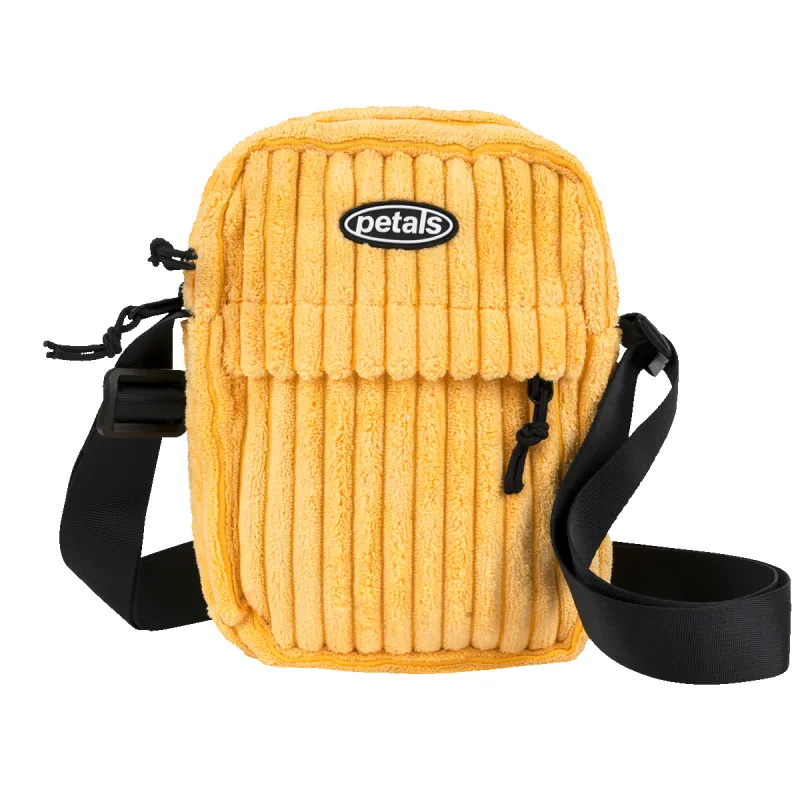 Jumbo Cords Shoulder Bag in Lemon sold by Petals and Peacocks