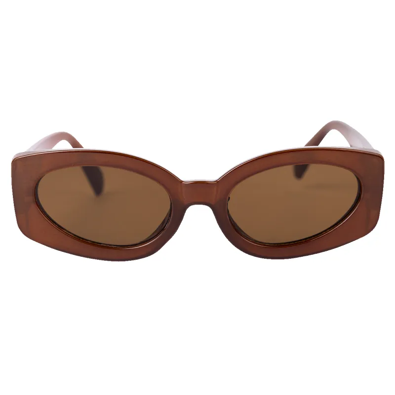 Sol Sunglasses in Amber sold by Petals and Peacocks