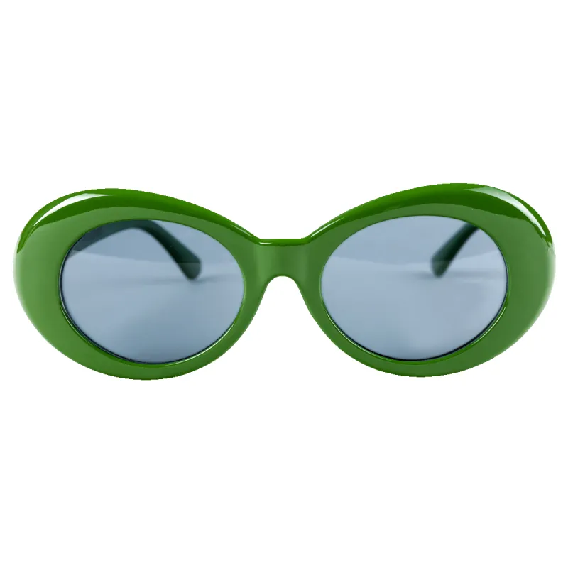 Nevermind Sunglasses in Olive sold by Petals and Peacocks