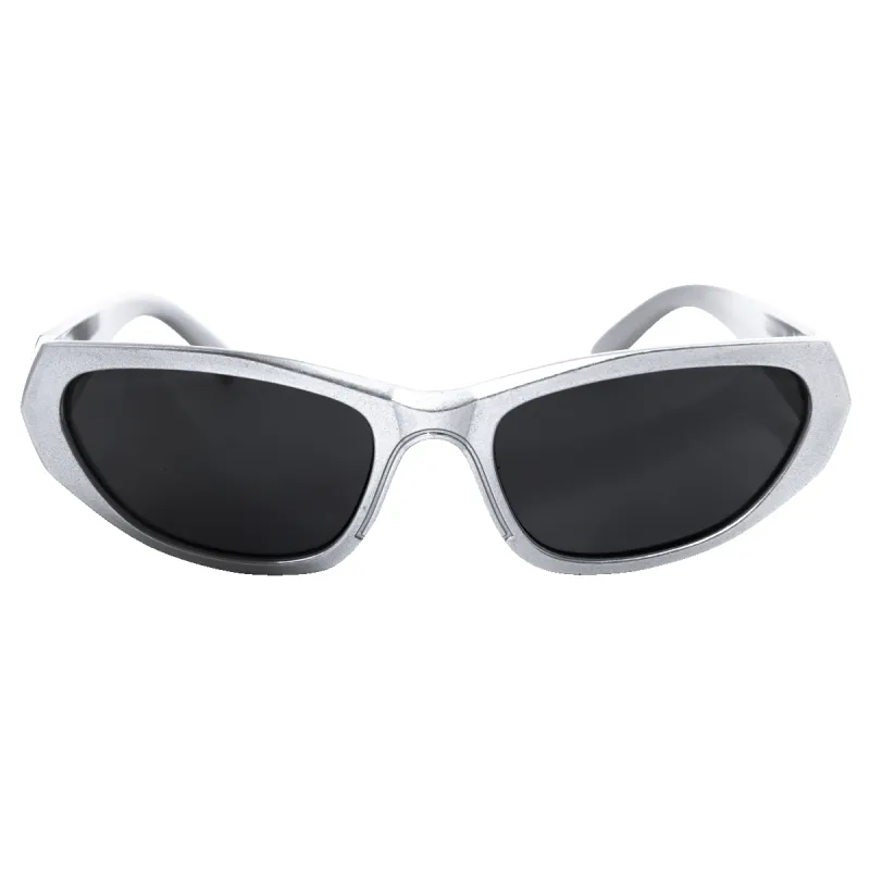 Alpha Sunglasses in Silver sold by Petals and Peacocks