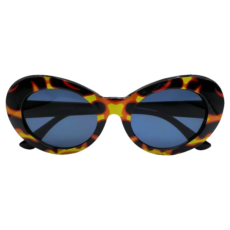 Nevermind Sunglasses in Flames sold by Petals and Peacocks