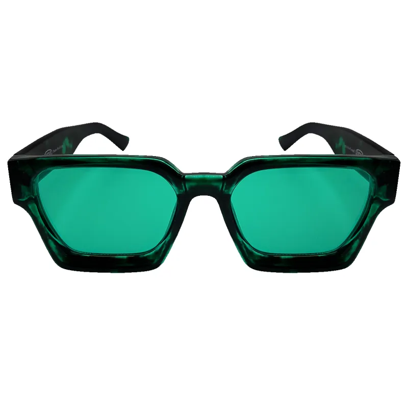 Optimistics Sunglasses in Emerald Tortoise sold by Petals and Peacocks