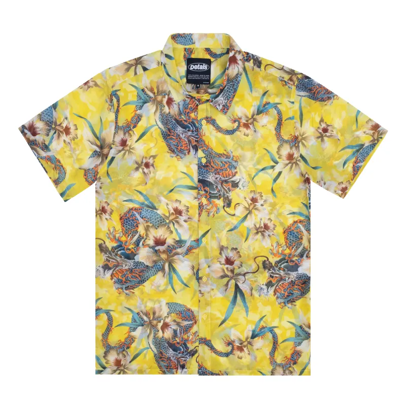 Unleash the Dragon Sheer Button-Up sold by Petals and Peacocks