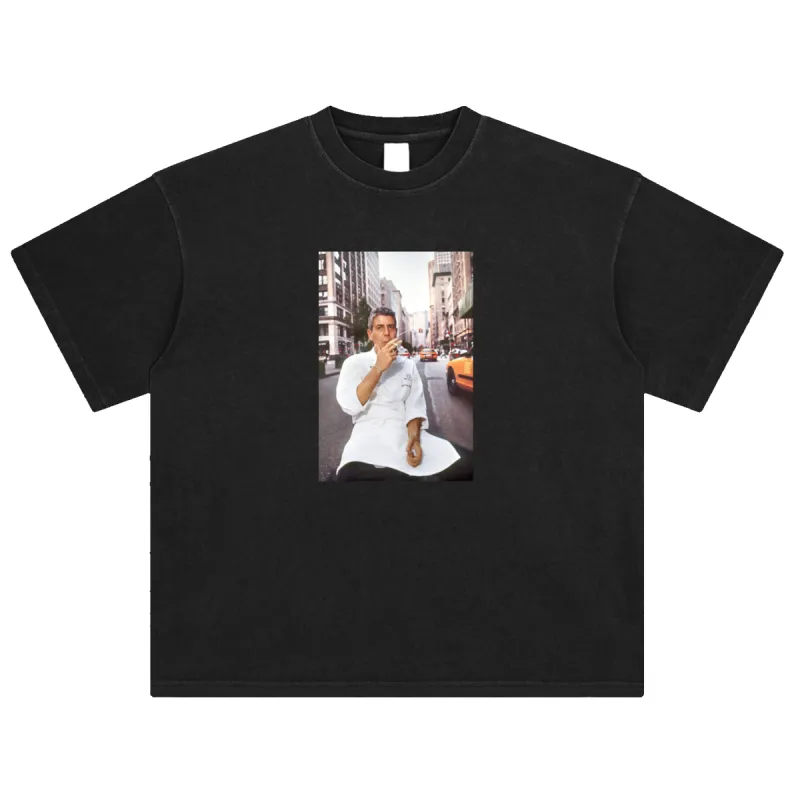 Tony Tee in Vintage Black sold by Petals and Peacocks