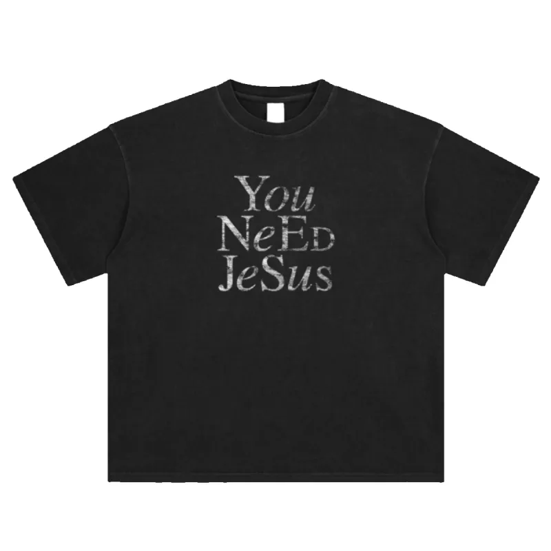 You Need Jesus Tee sold by Petals and Peacocks