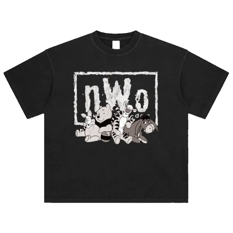 NWO Pooh Crew Tee sold by Petals and Peacocks