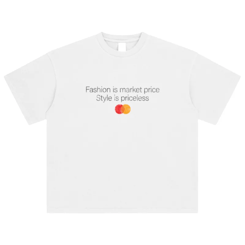 Style is Priceless Mastercard Tee made by Petals and Peacocks