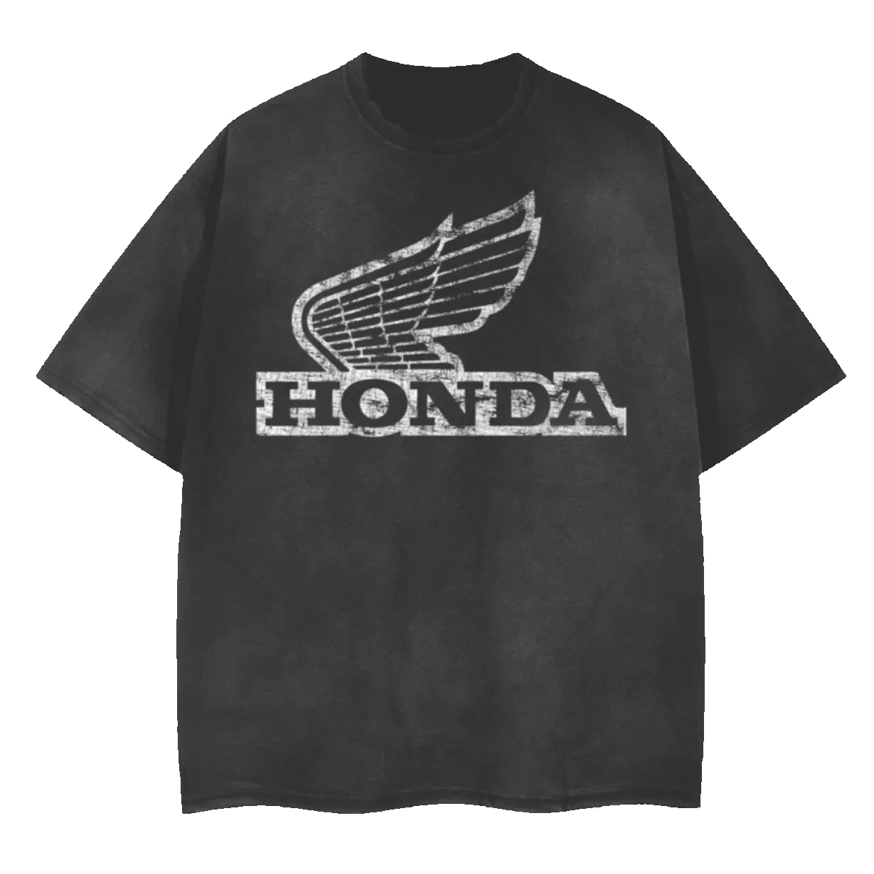 Honda Moto Vintage Washed Tee sold by Petals and Peacocks