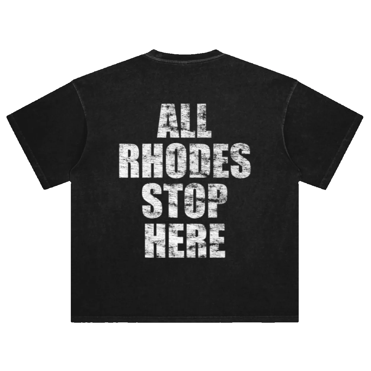 NWO 2.0 Enzyme Washed Tee sold by Petals and Peacocks product image thumbnail 2