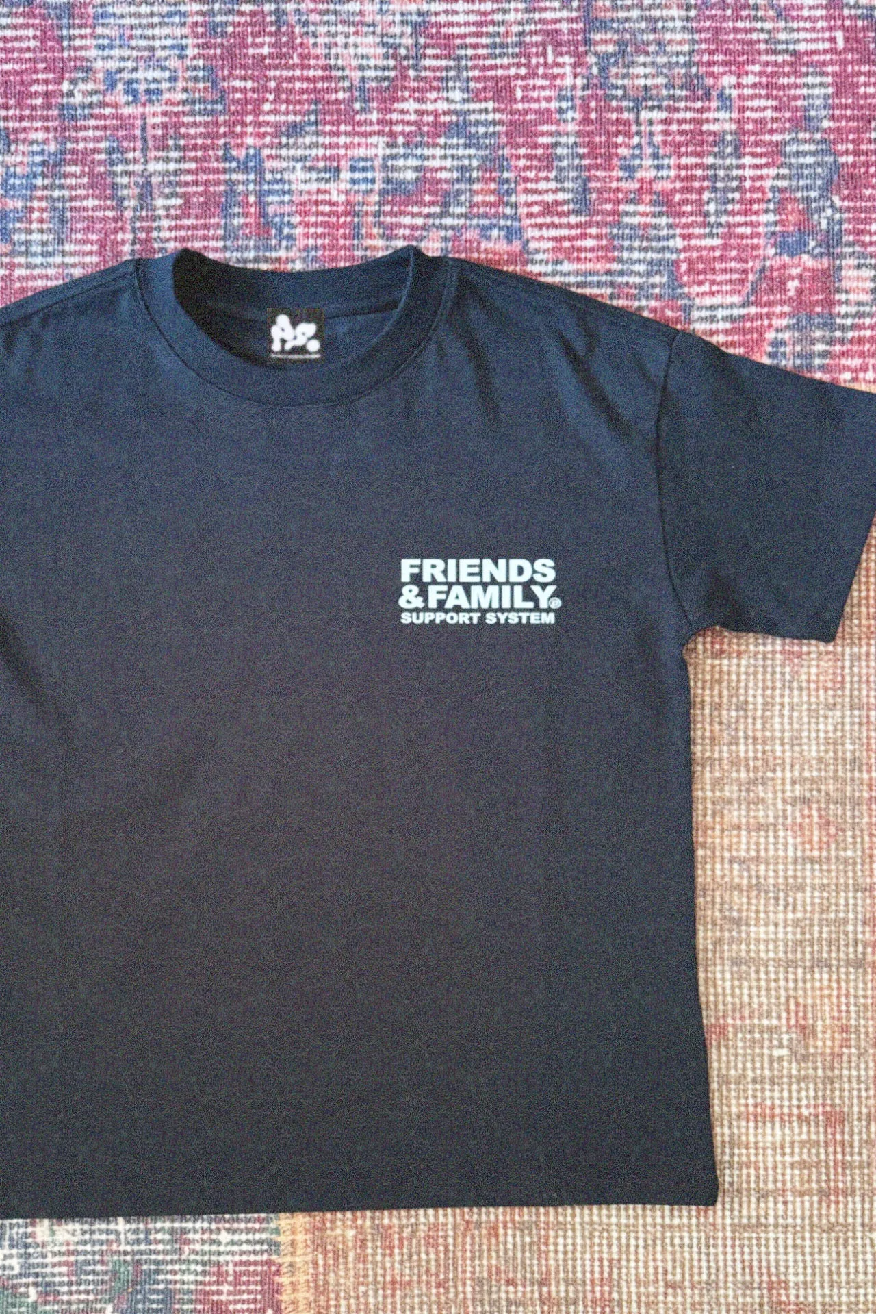 F&F Tee in Black sold by Petals and Peacocks product image thumbnail 4