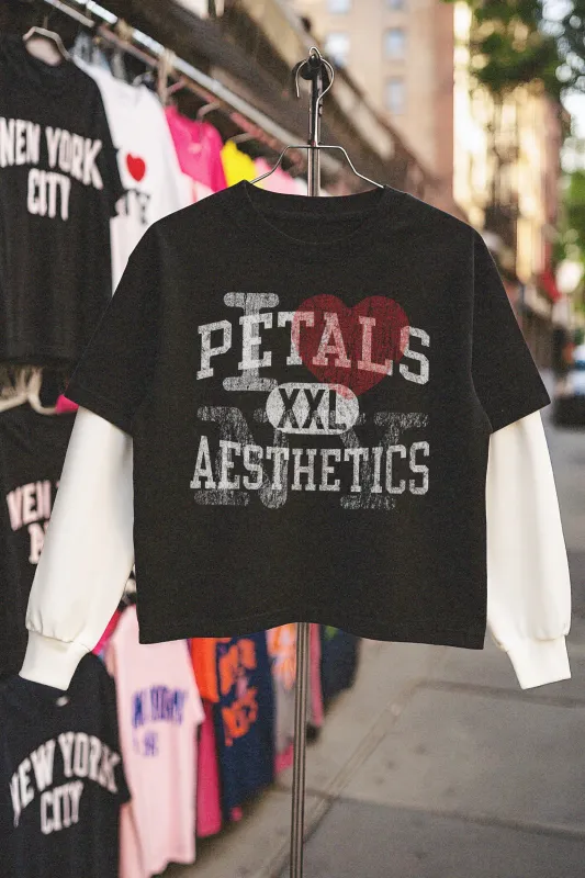 PDS-004: Aesthetics NY Layered Shirt sold by Petals and Peacocks