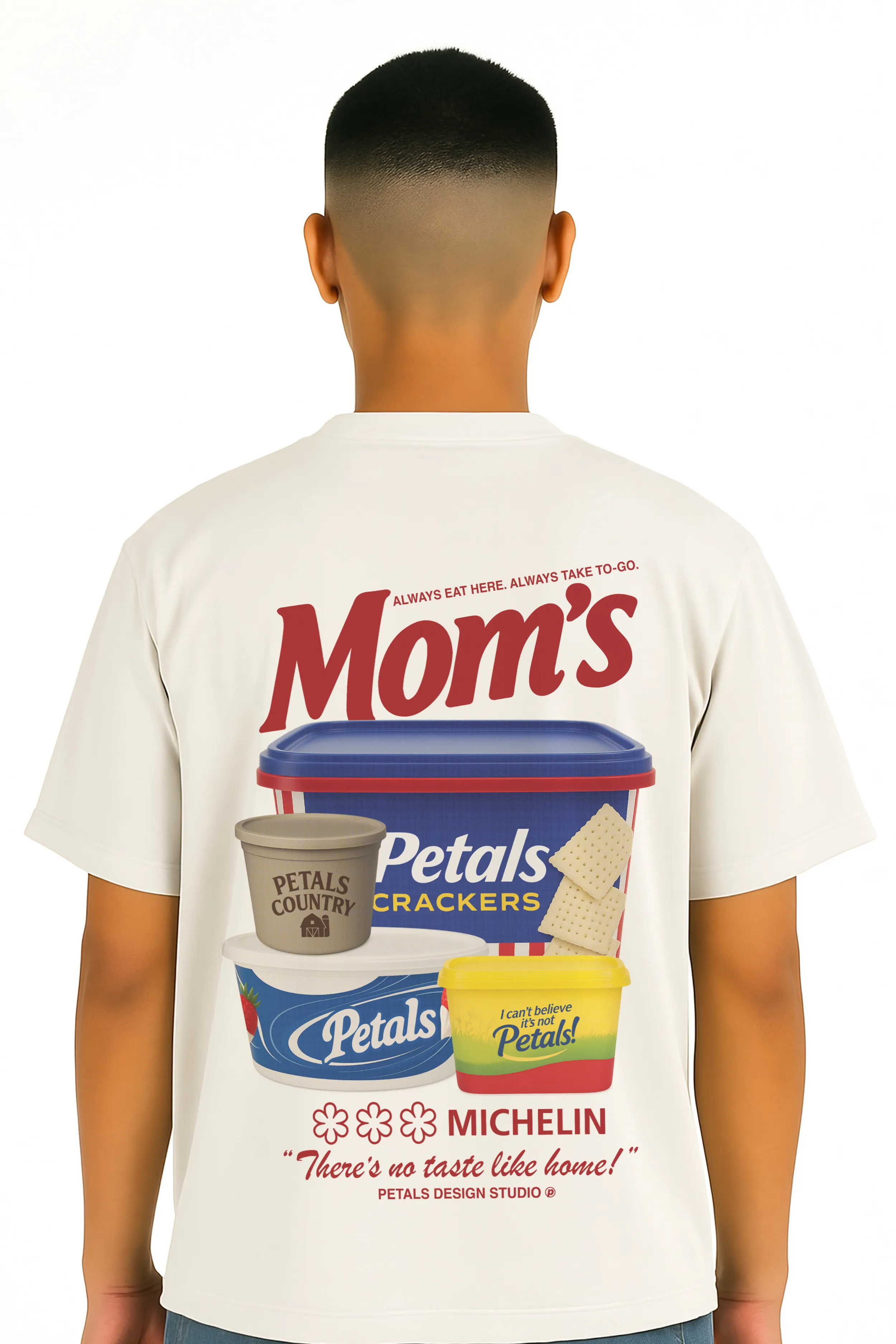 Mom's House Enzyme Treated Tee sold by Petals and Peacocks product image thumbnail 4