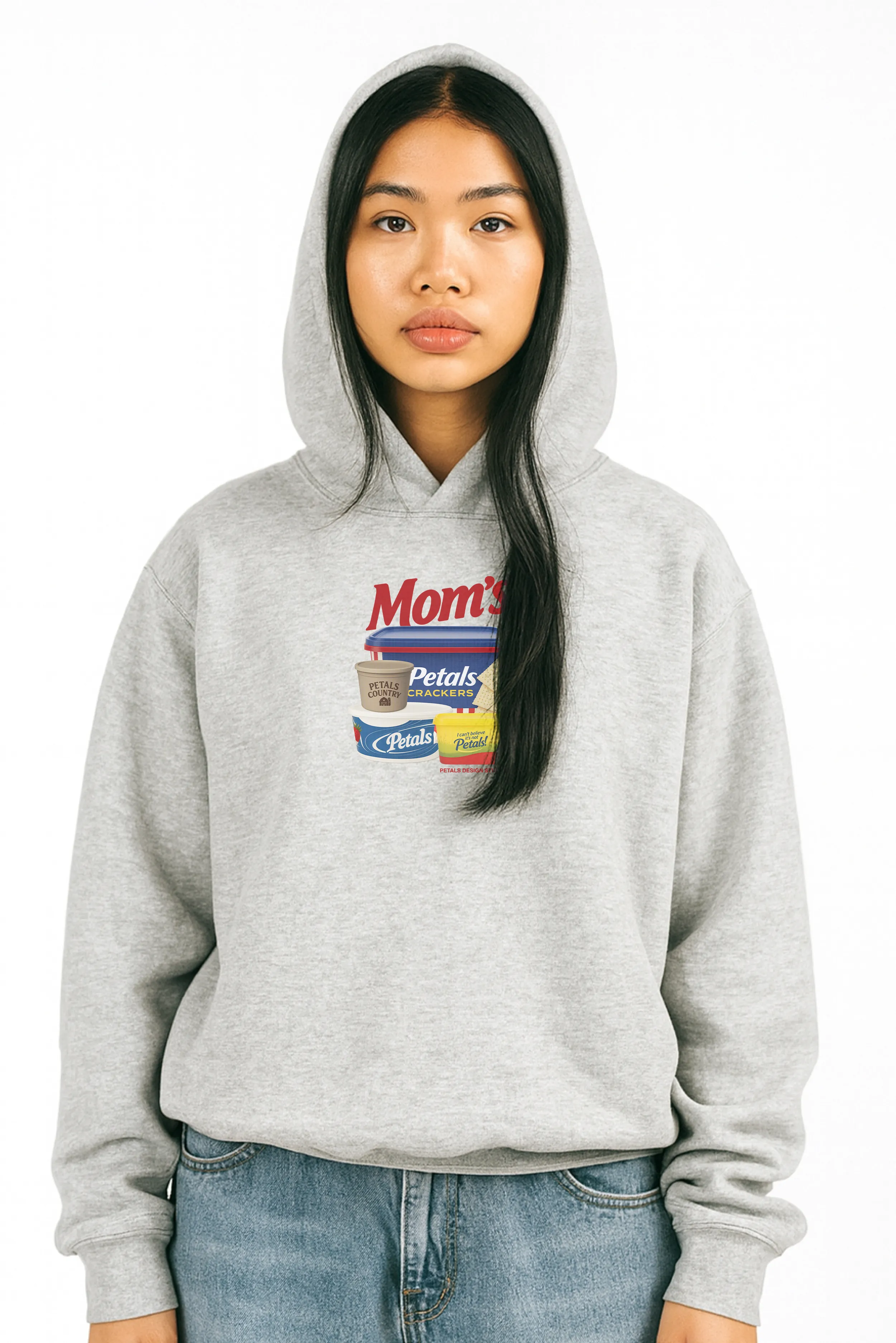 Mom's House Box Hoodie sold by Petals and Peacocks product image thumbnail 4