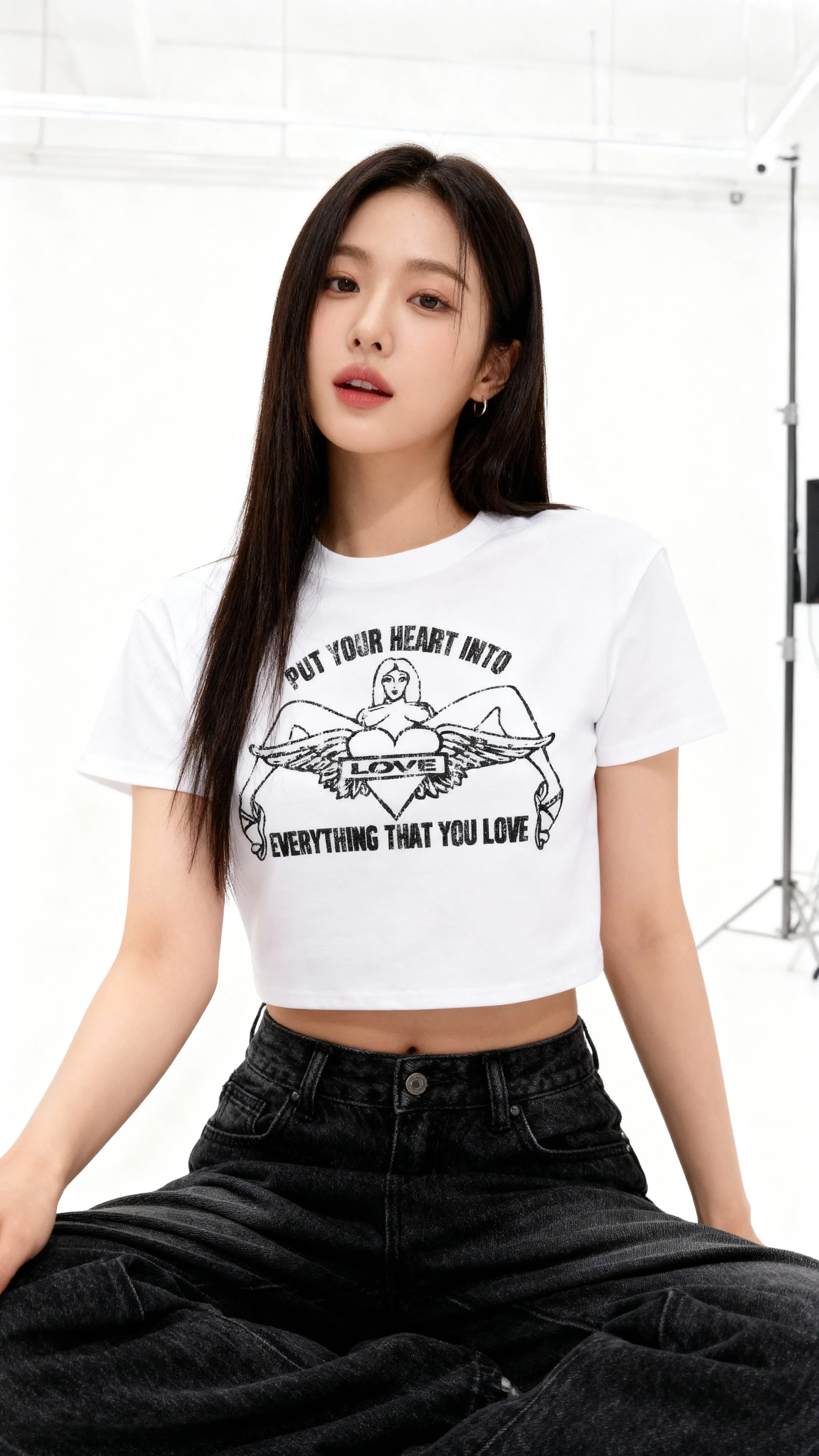 Everything That You Love Cropped Tee sold by Petals and Peacocks