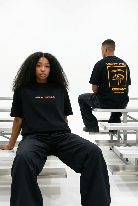 Misery Loves Co. Tee in Black sold by Petals and Peacocks